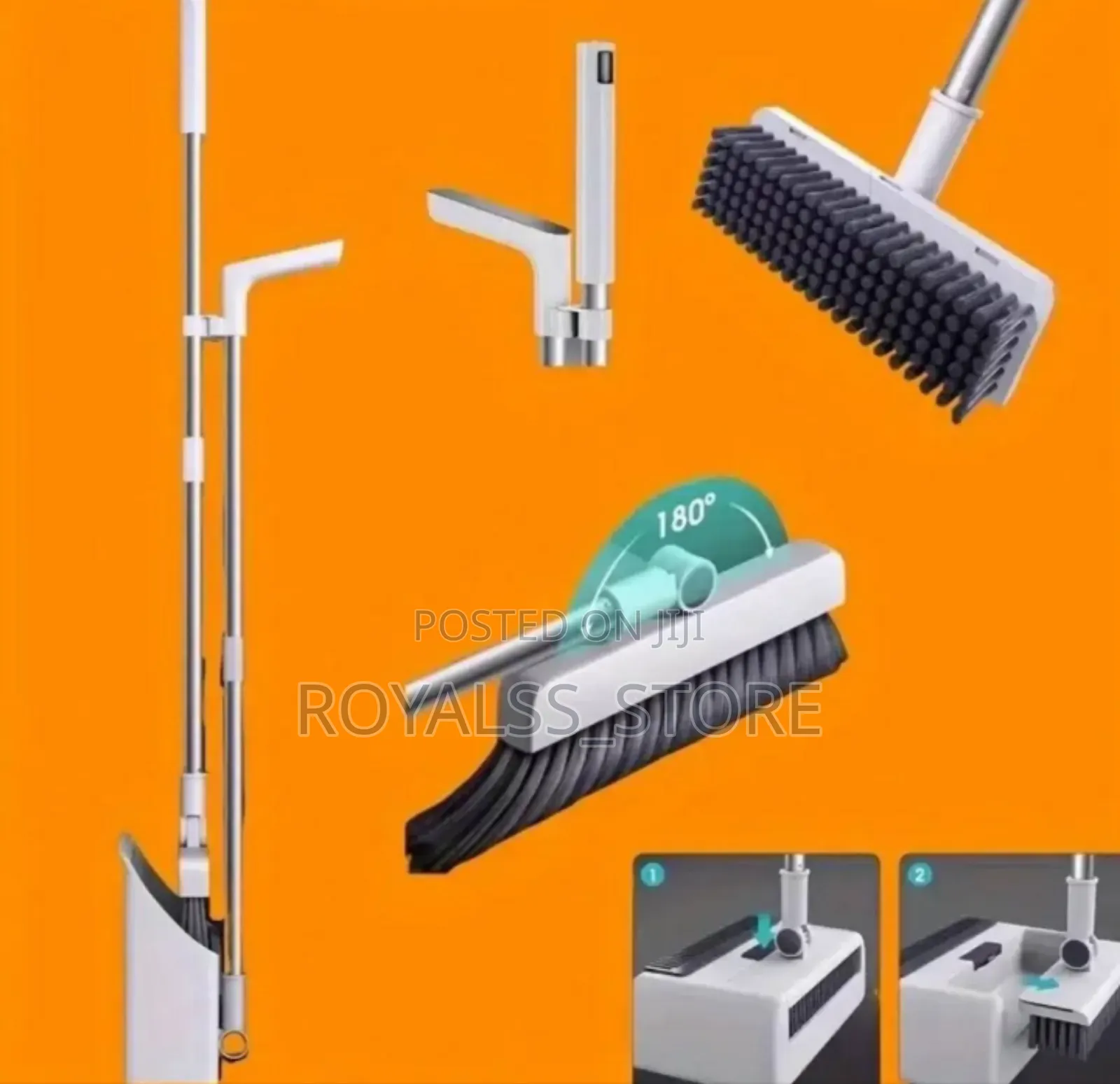 3in1 Large Capacity Thickened Broom/Dustpan/Packer