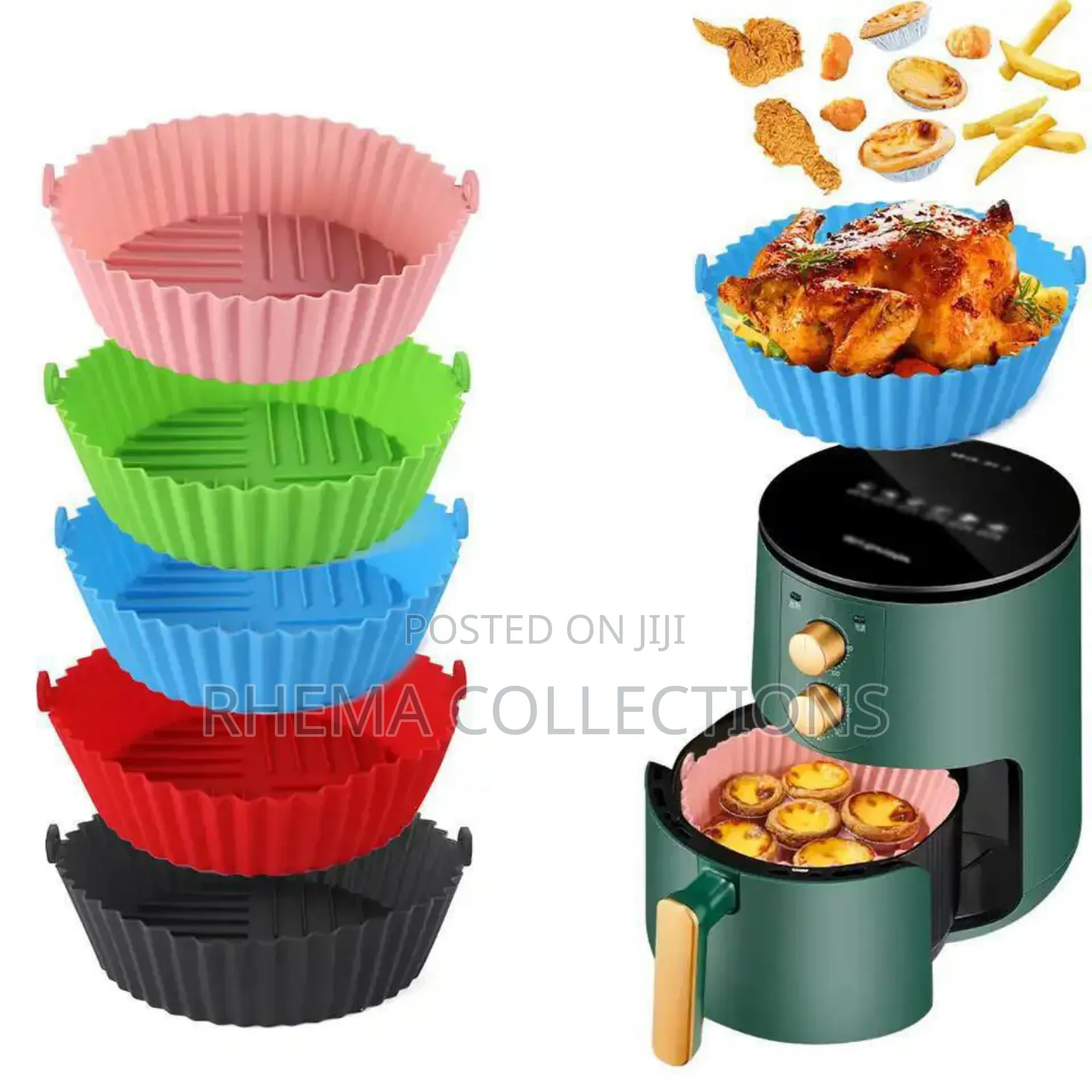 Reusable Silicone Air Fryer Parchment
