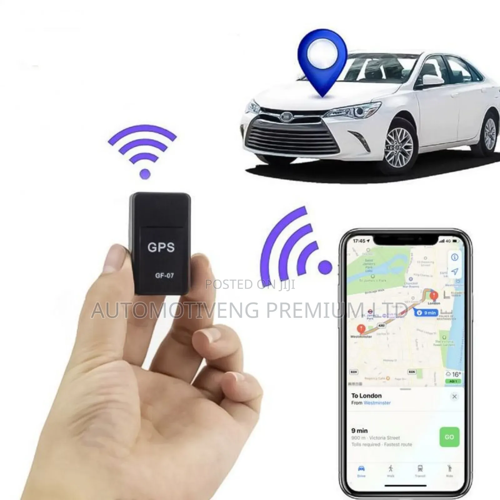Durable GPS Vehicle Tracking Car Tracking Device