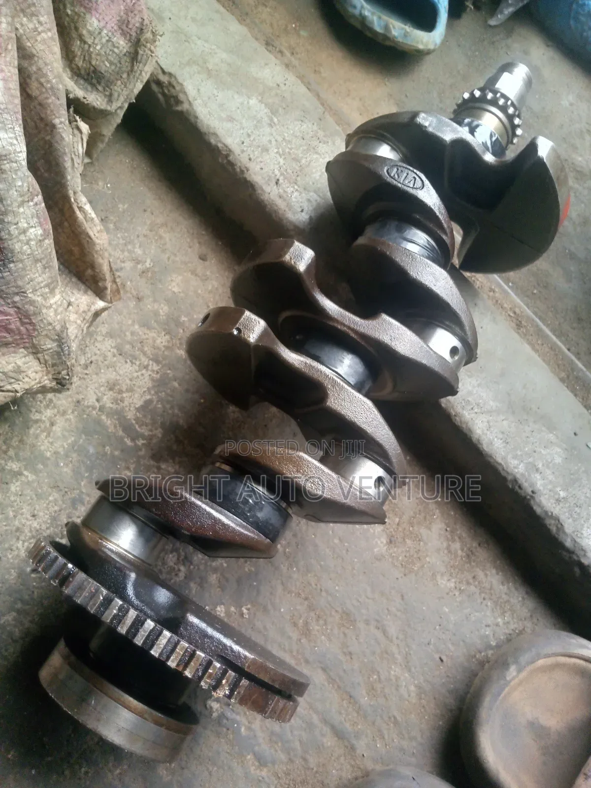 Tucombo Crankshaft for Hyundai Accent Kia Rio Kia Cerato