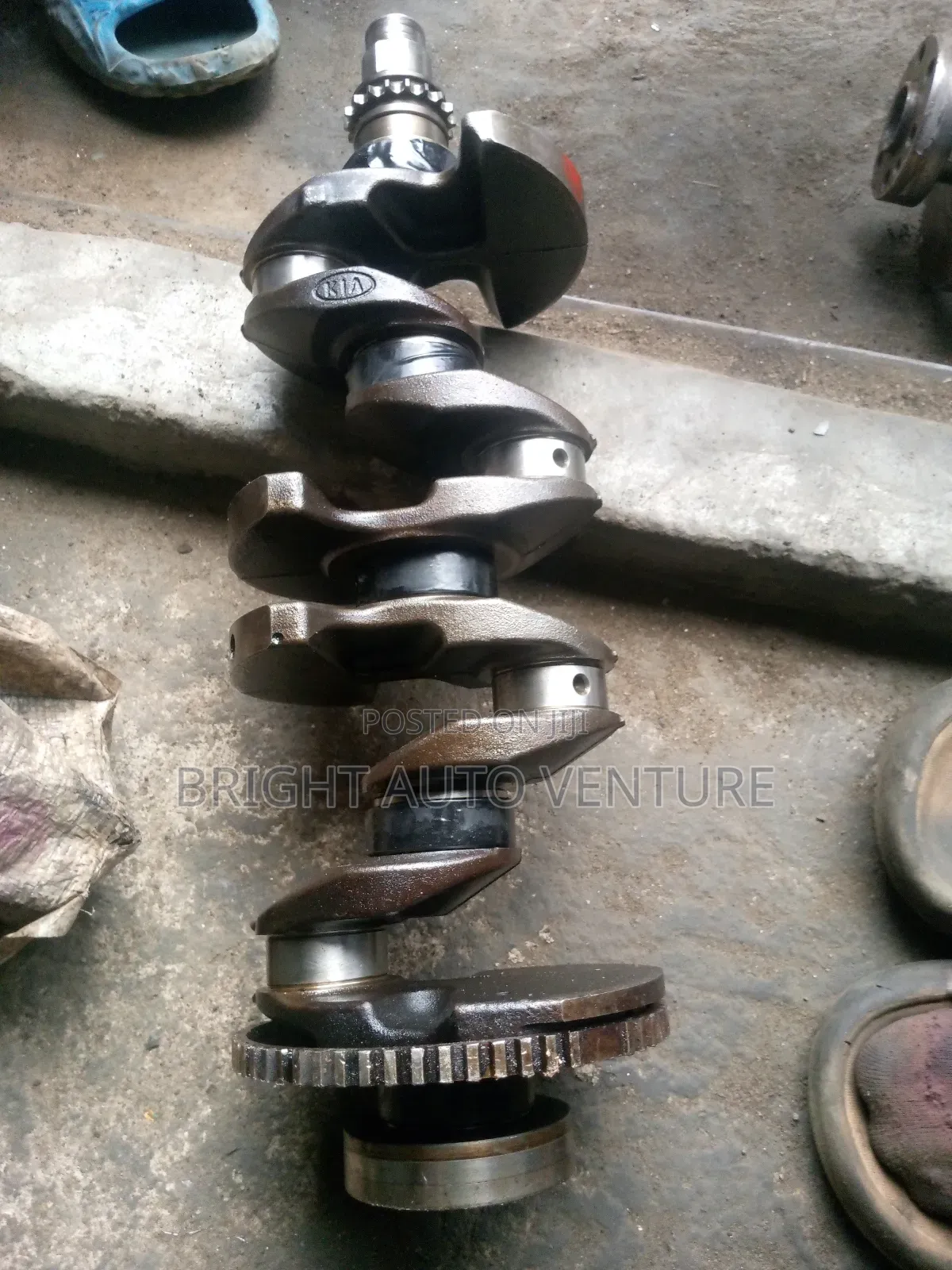 Tucombo Crankshaft for Hyundai Accent Kia Rio Kia Cerato