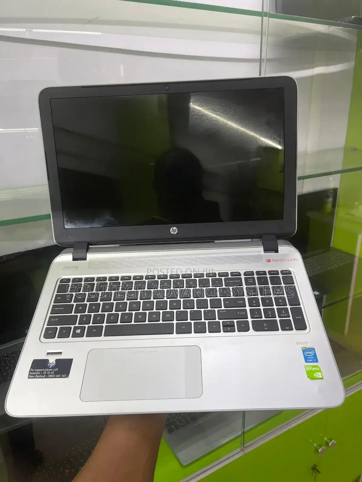 Laptop HP Envy 15t 12GB Intel Core I7 HDD+SSD 512GB