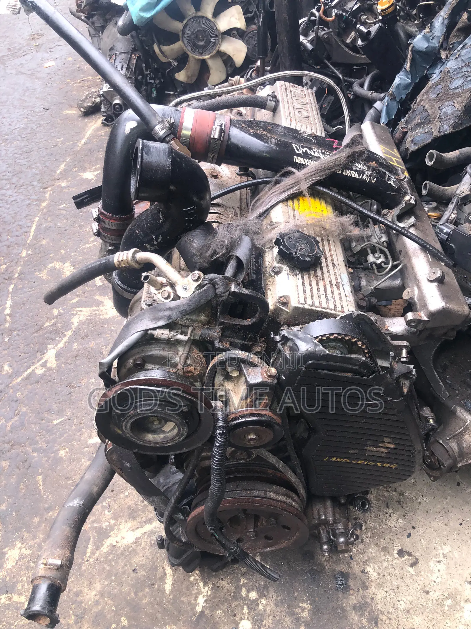 Toyota 1hz Diesel Turbocharged Engine
