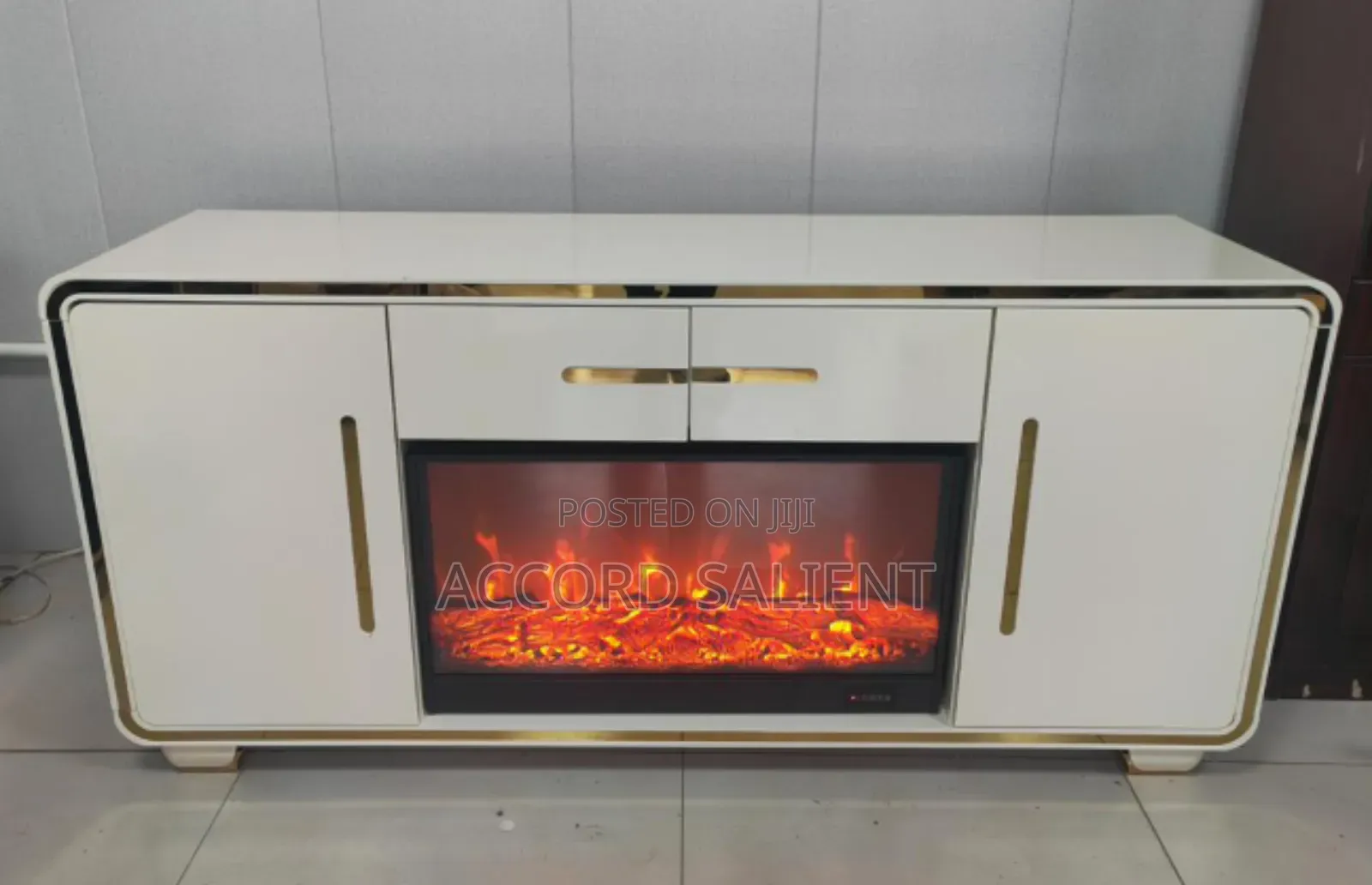 Beautiful Fireplace TV Stand