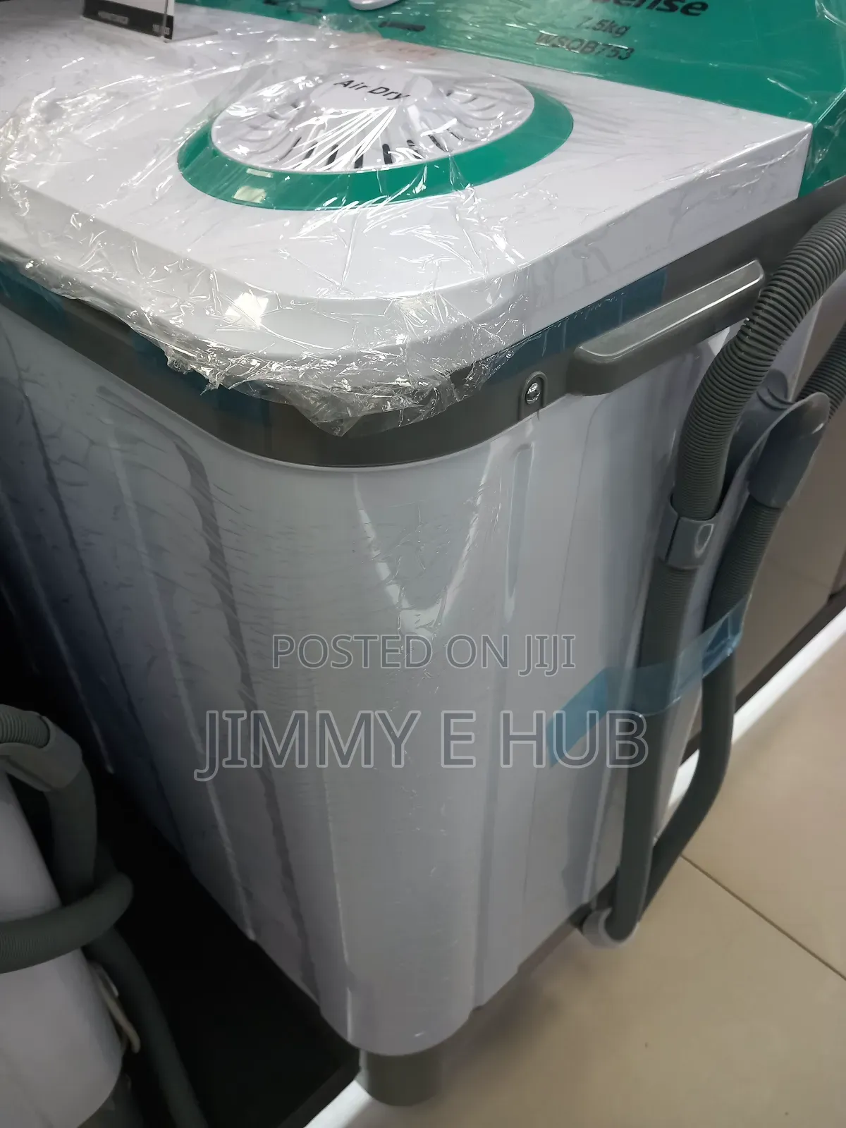 Hisense 7.5kg Twin Tub Top Load Washing Machine