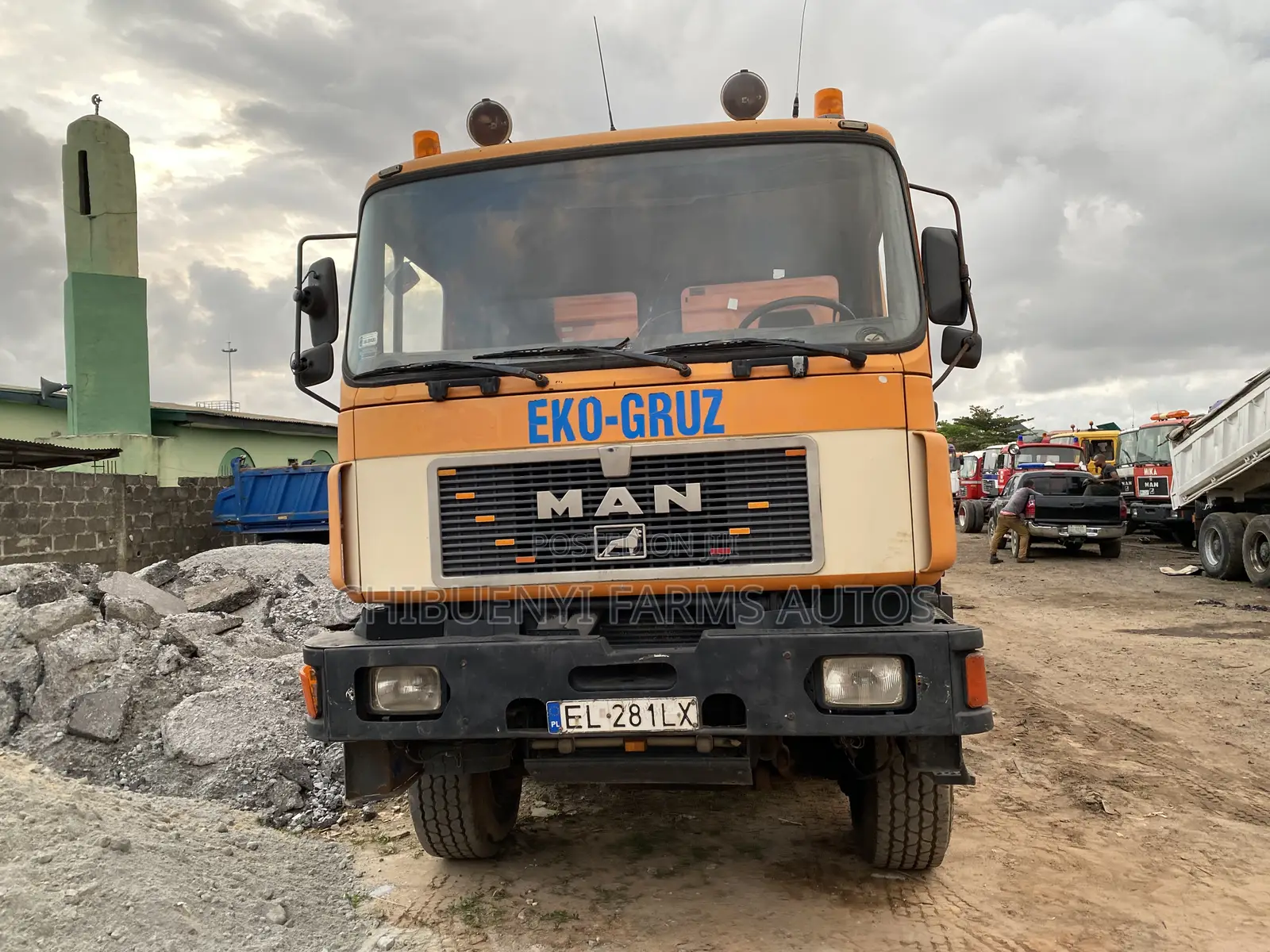 MAN DIESEL 12 Tyres - 45tons Tipper