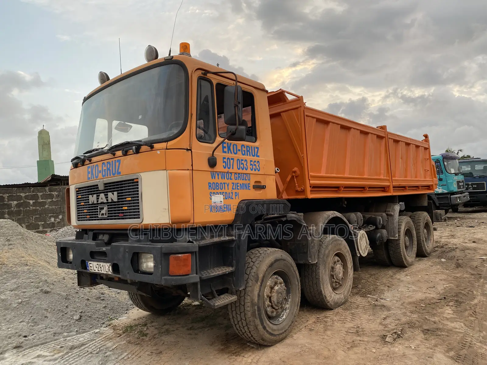 MAN DIESEL 12 Tyres - 45tons Tipper