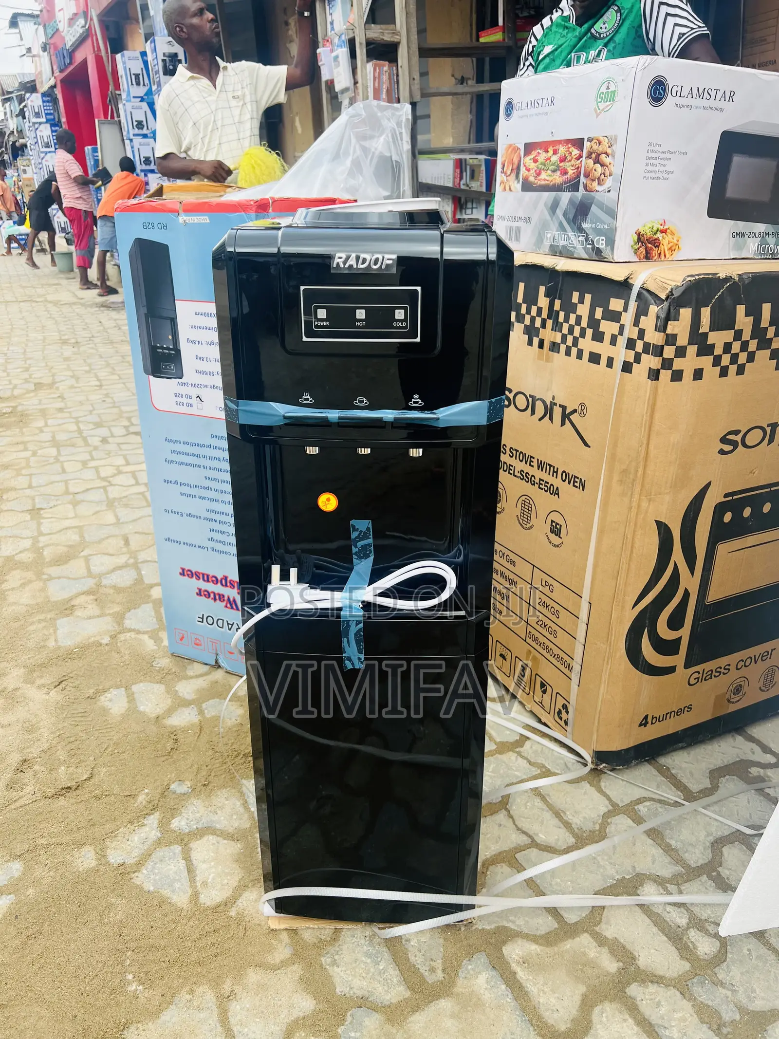 Radof Water Dispenser With Frezzer And Fridge