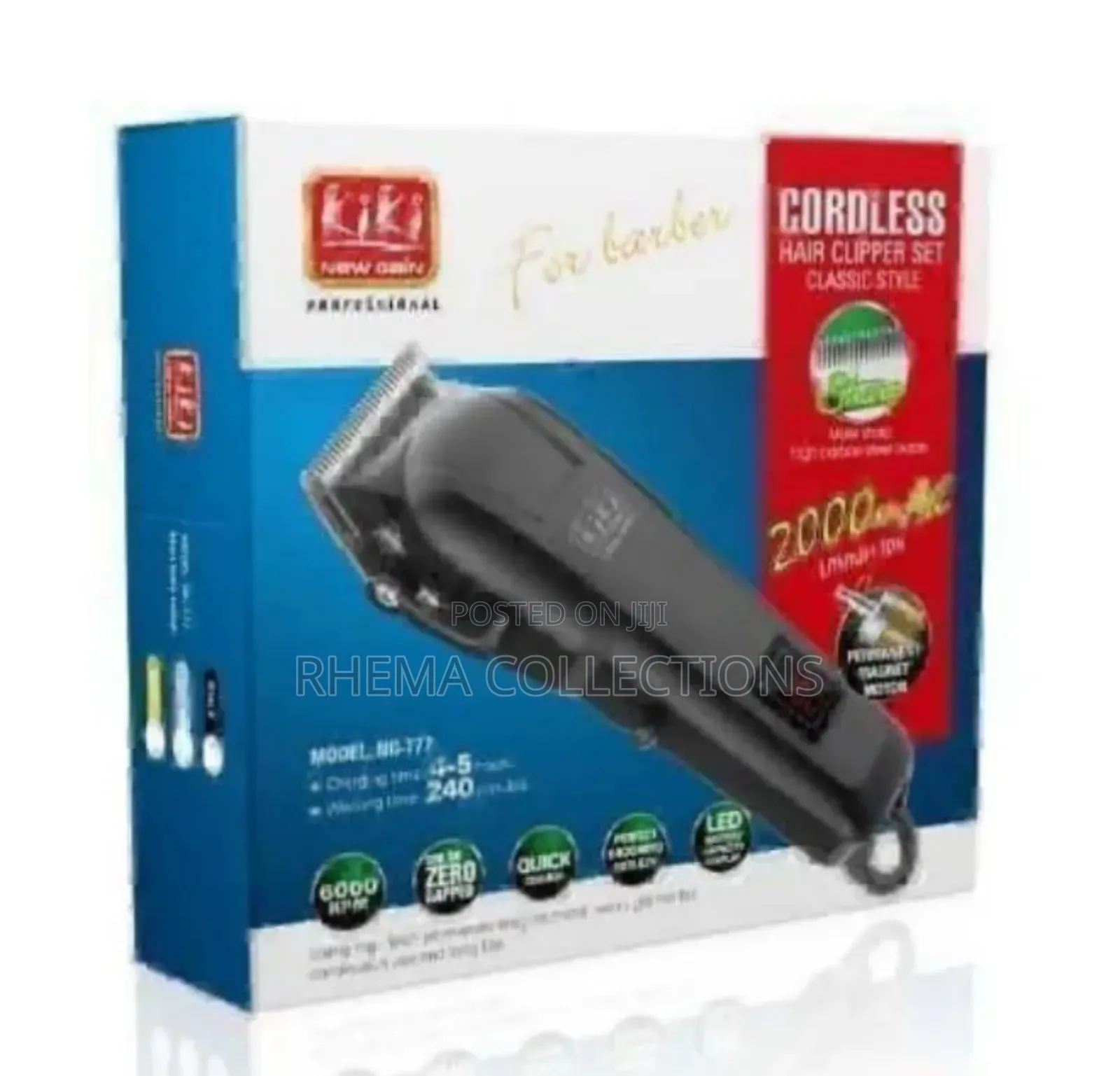 Kiki Rechargeable Hair Clipper