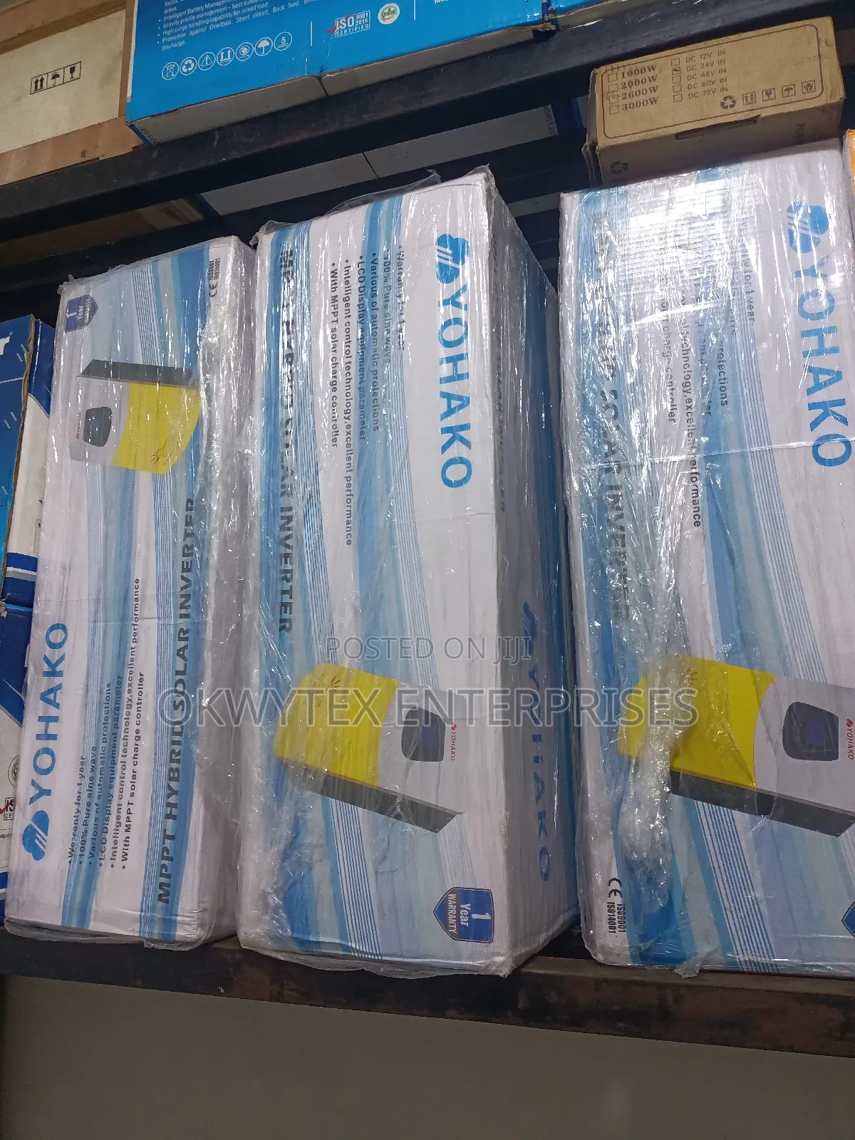 3.5kva 24V Hoyako Hybrid Inverter Build With 100A Charge.