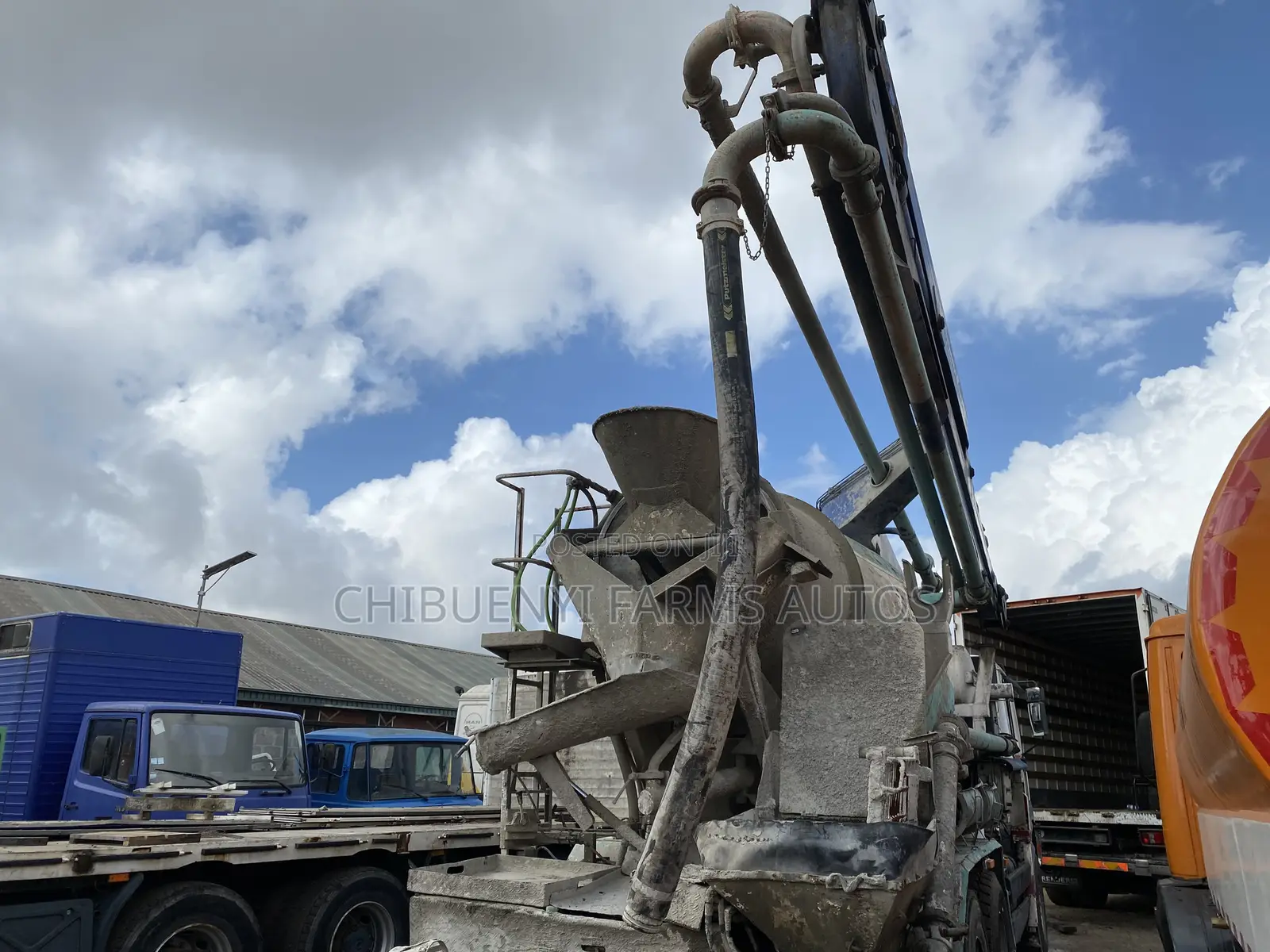 MAN DIESEL Concrete Mixer With Pump