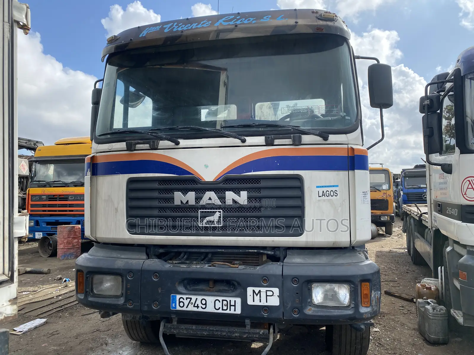 MAN DIESEL Concrete Mixer With Pump