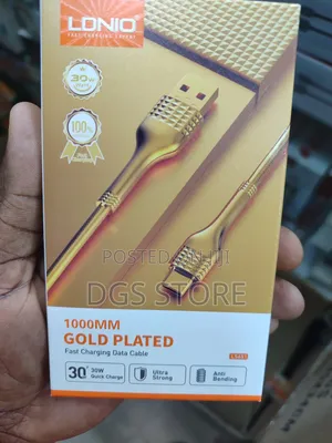 Ldnio Ls651 1m Gold Plated Type C