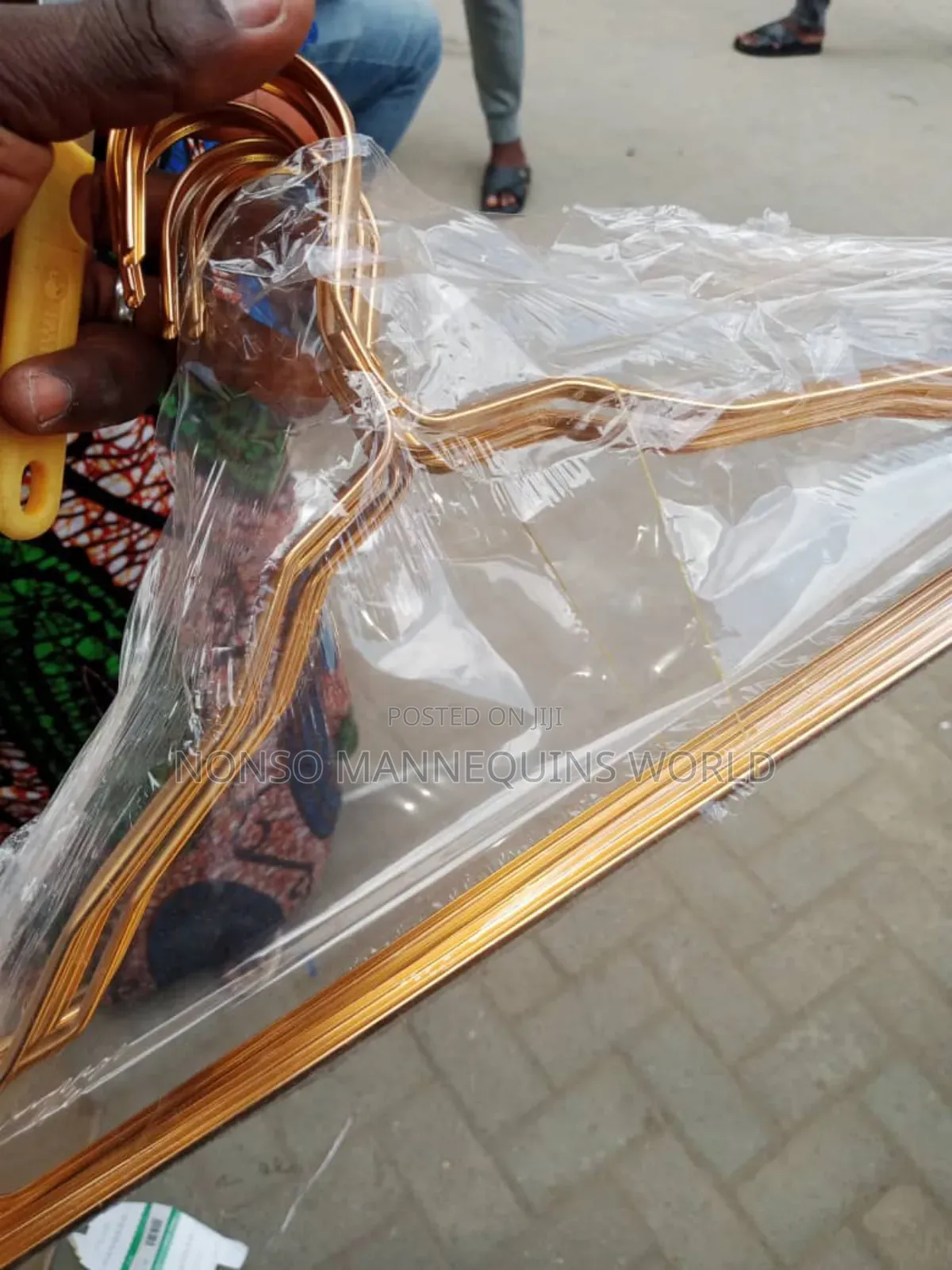Gold Aluminum Clothes Hangers