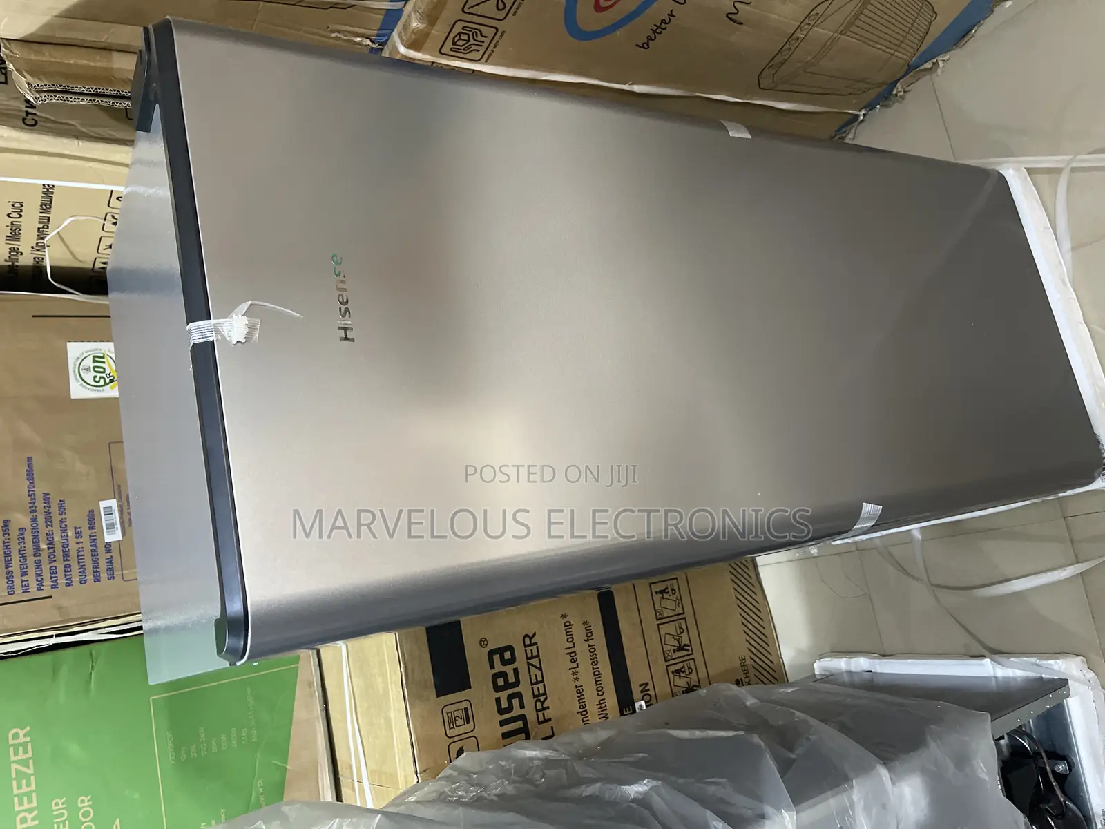 Brand New Hisense Refrigerator Sigle Door Air Cula Coper
