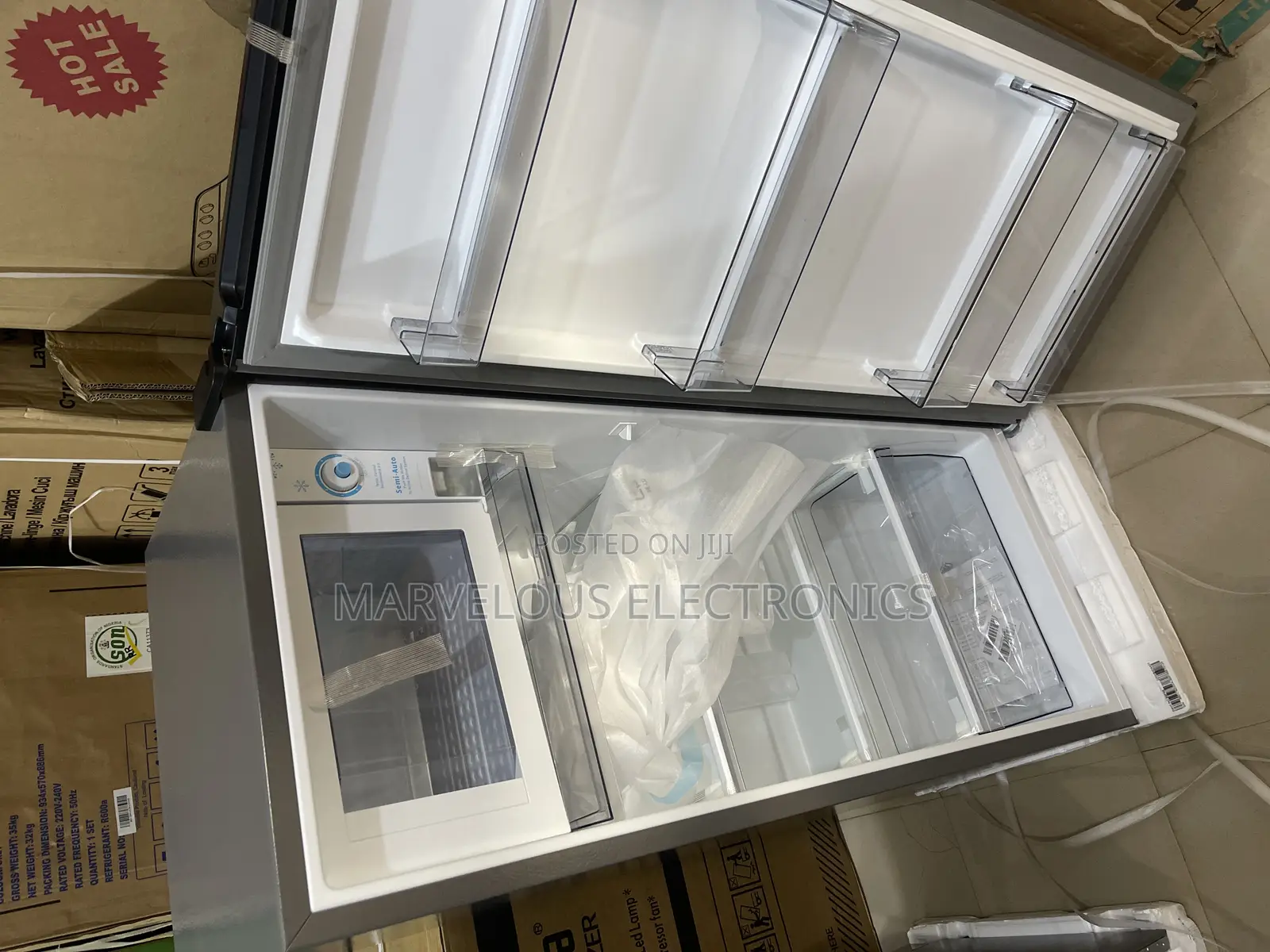 Brand New Hisense Refrigerator Sigle Door Air Cula Coper