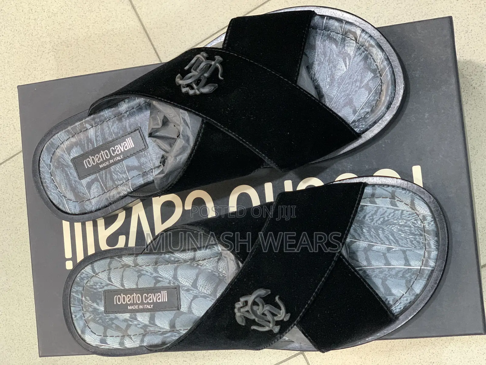 Original Italian Roberto Cavalli Slippers