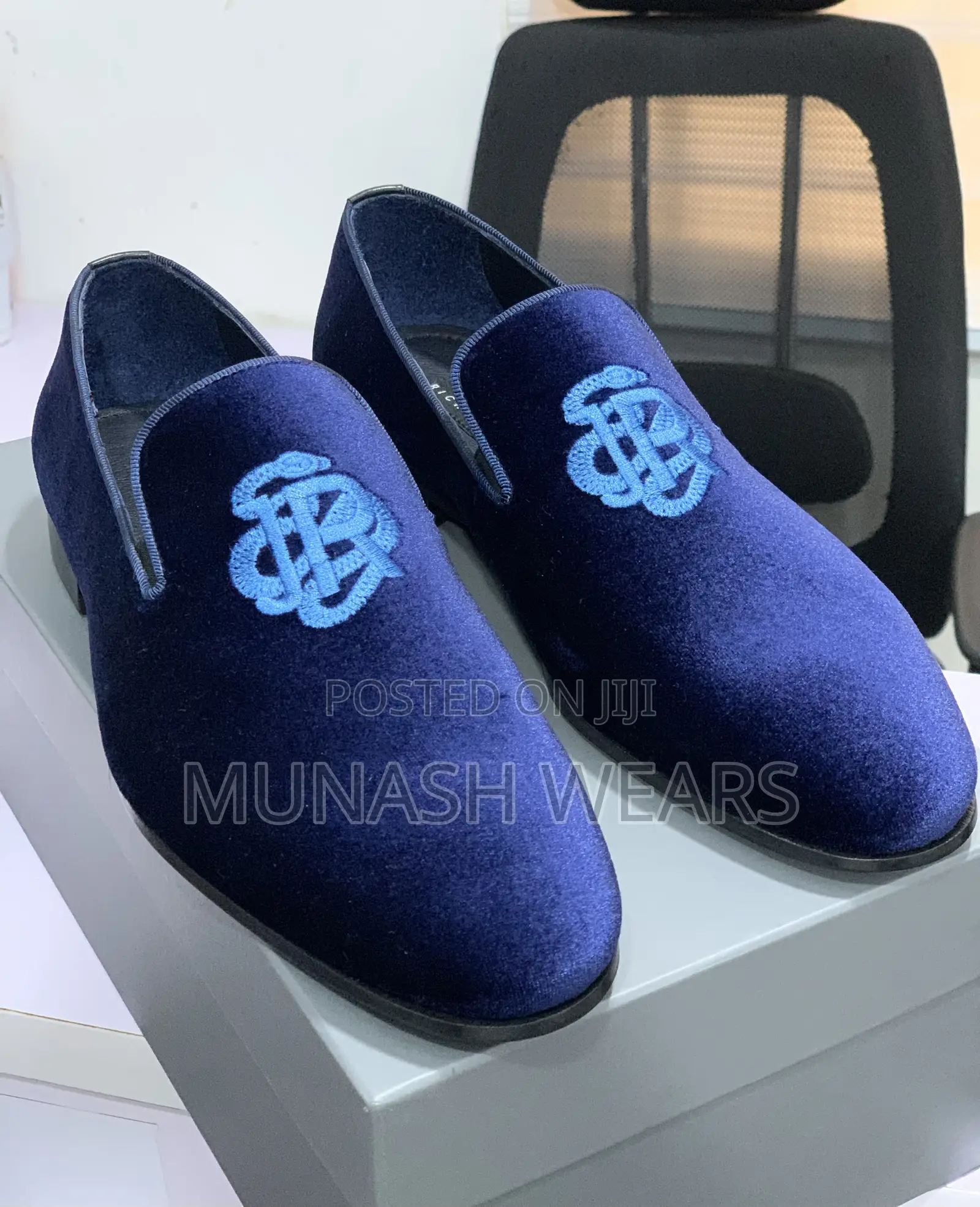 Original Italian John Richmond Velvet Shoe 40-47