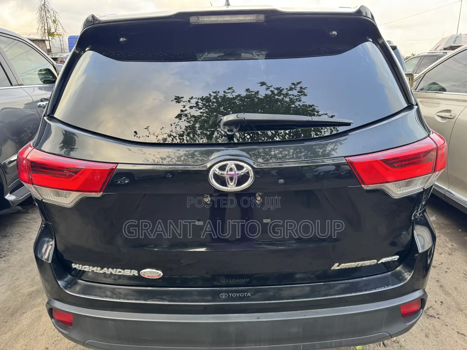 Toyota Highlander Limited 4x4 V6 (3.5L 6cyl 8A) 2018 Black