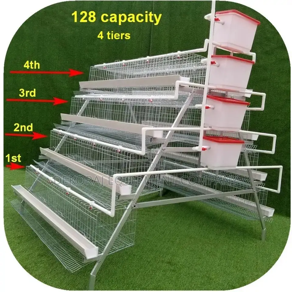 Direct Factory Dealer, Poultry Cages,128 Birds Cage Imported