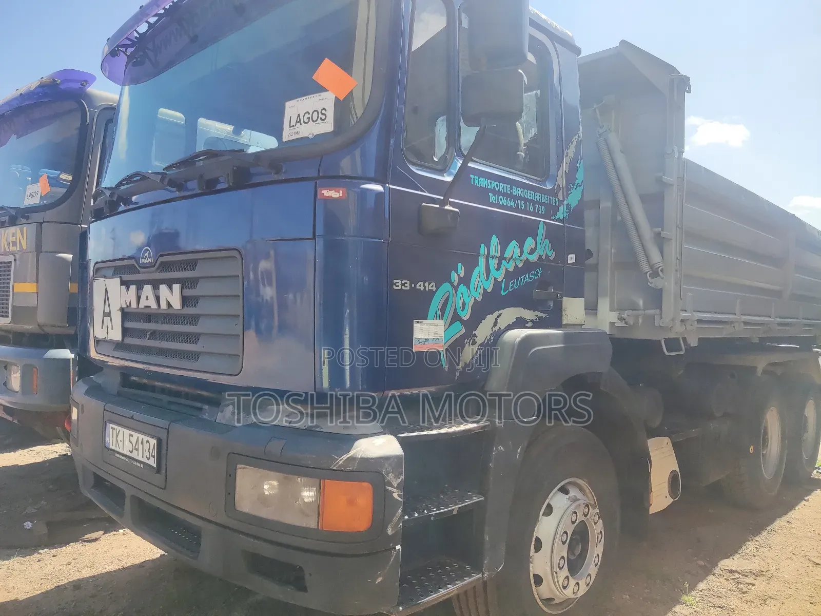 Man DIESEL 10 Tyres With Auxiliary