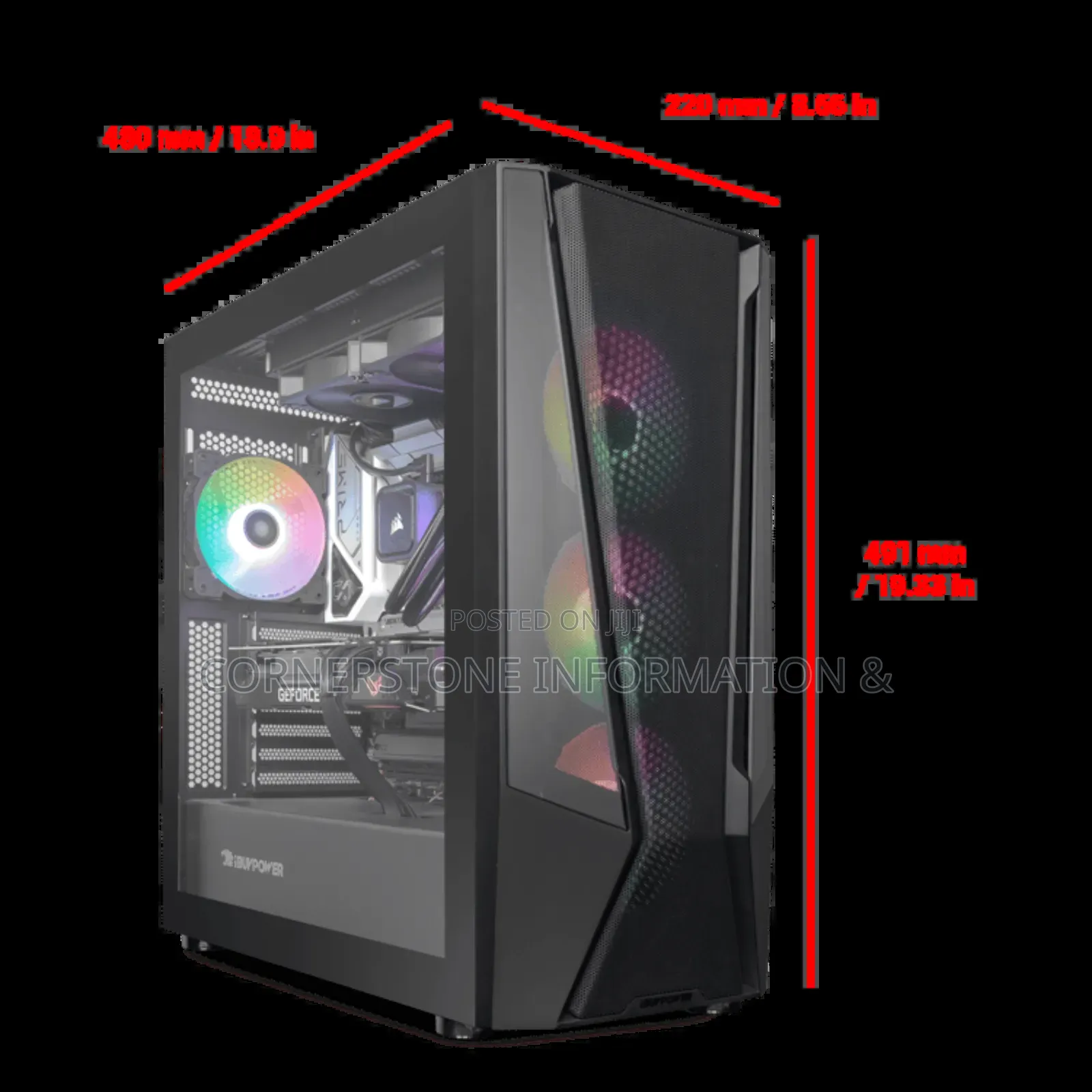 New Desktop Computer iBUYPOWER 8GB Intel Core I3 SSD 512GB