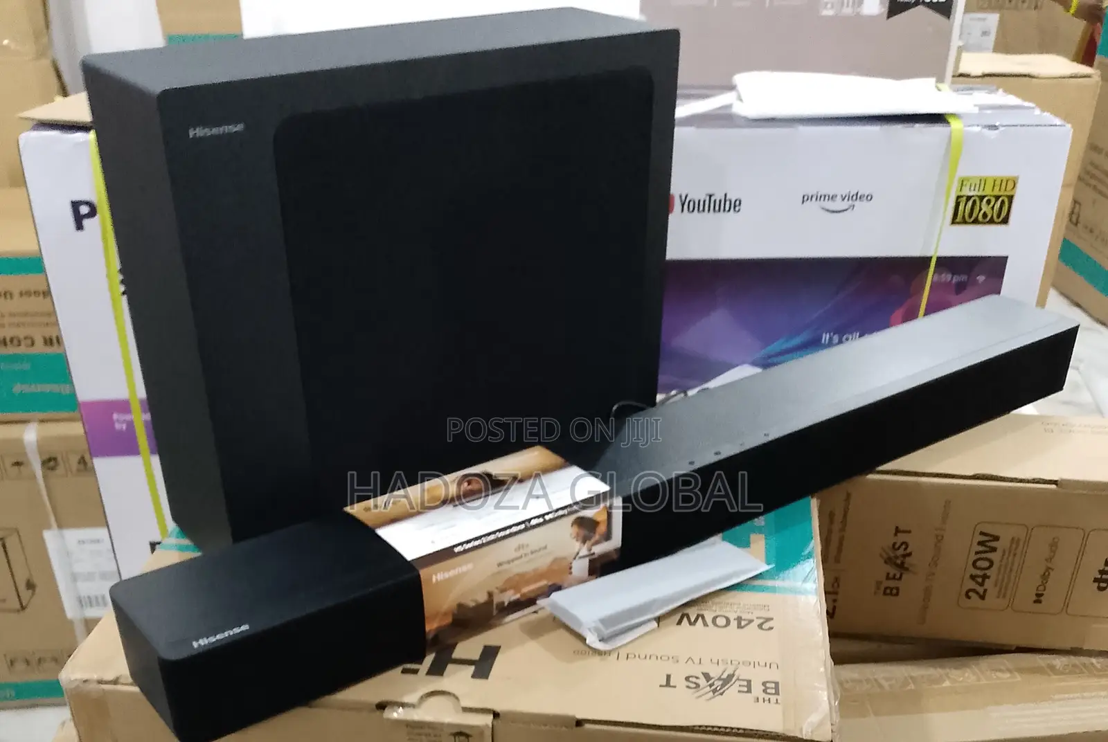 The Best Hissense 2.1 240watts Hs2100 Soundbar