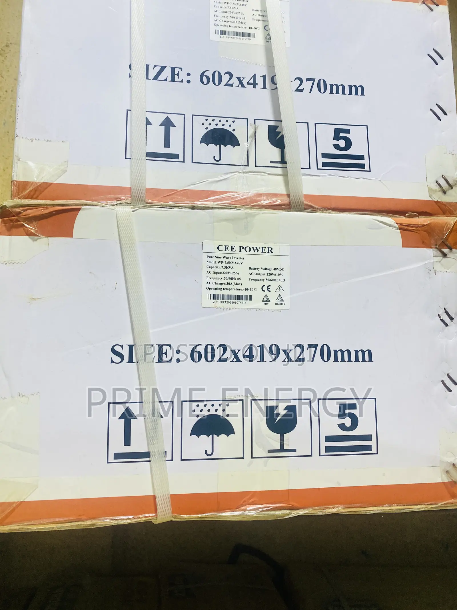 Pure Sine Wave 7.5kva Cee Power Inverter