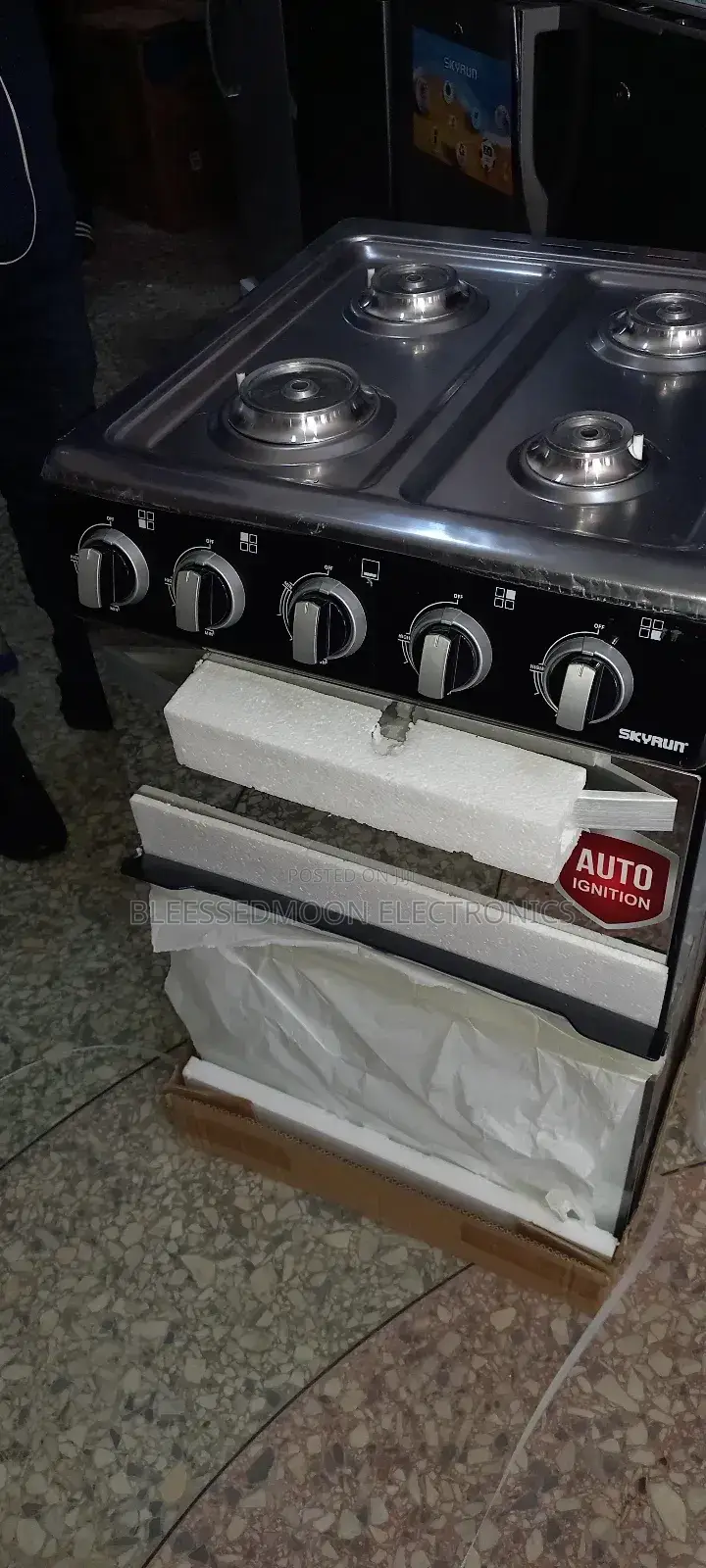 Skyrun Automatic Spark 4bunner Gas Cooker Low Gas Consumpti