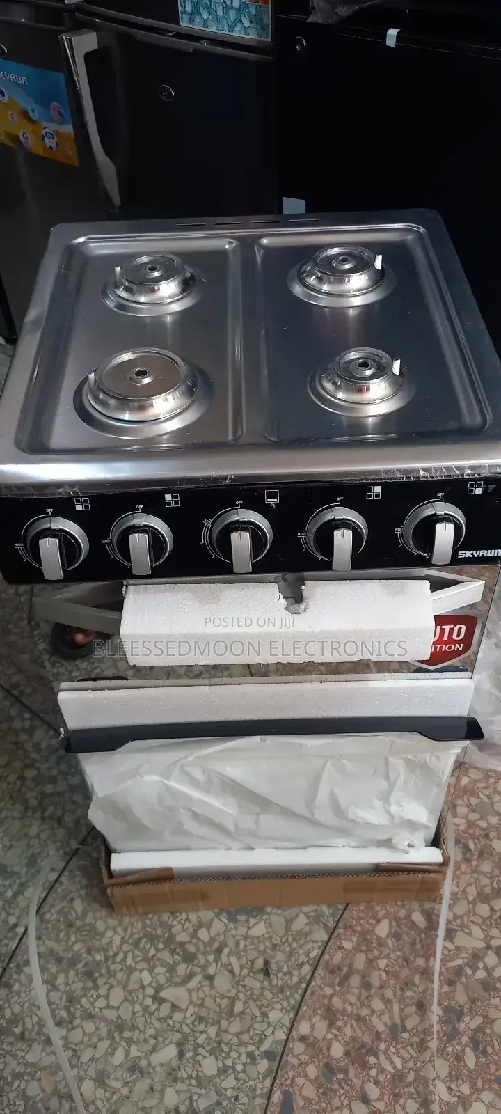 Skyrun Automatic Spark 4bunner Gas Cooker Low Gas Consumpti