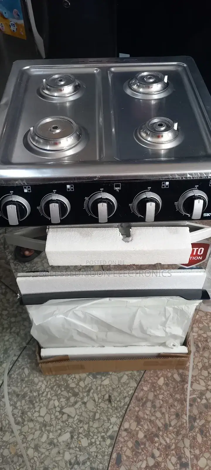 Skyrun Automatic Spark 4bunner Gas Cooker Low Gas Consumpti