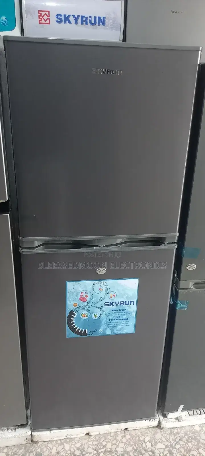 Skyrun Expert Supper Fast Freezing Standing Fridge 3yrs G