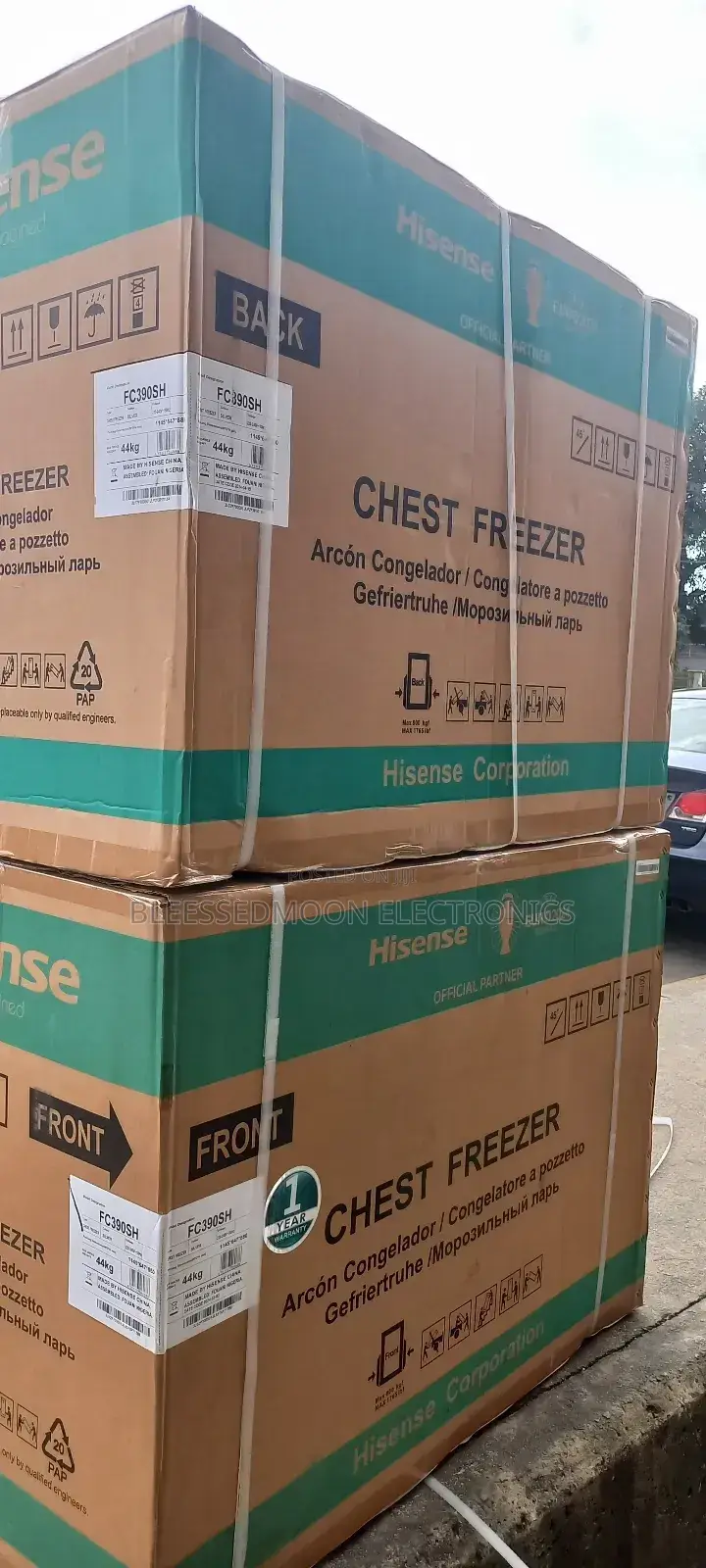 Hisense Inverter Supper Fast Freezing Chest Freezer 390L