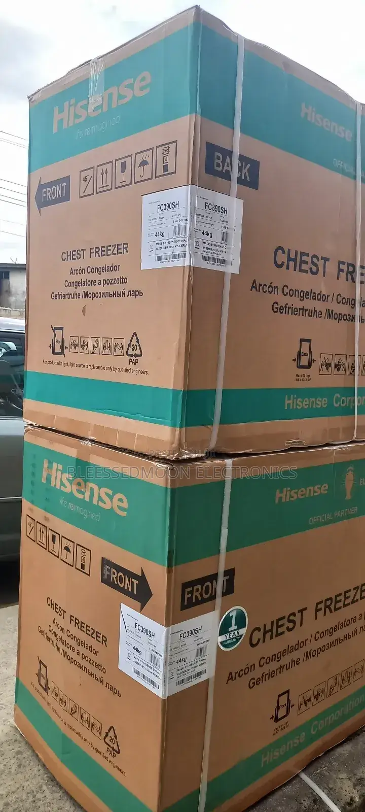 Hisense Inverter Supper Fast Freezing Chest Freezer 390L