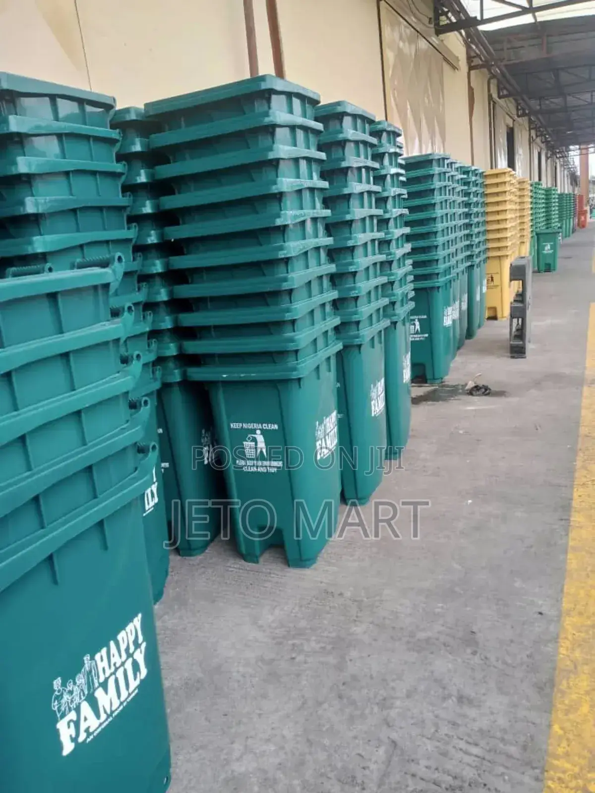 240L Industrial Waste Bin of Various Colours