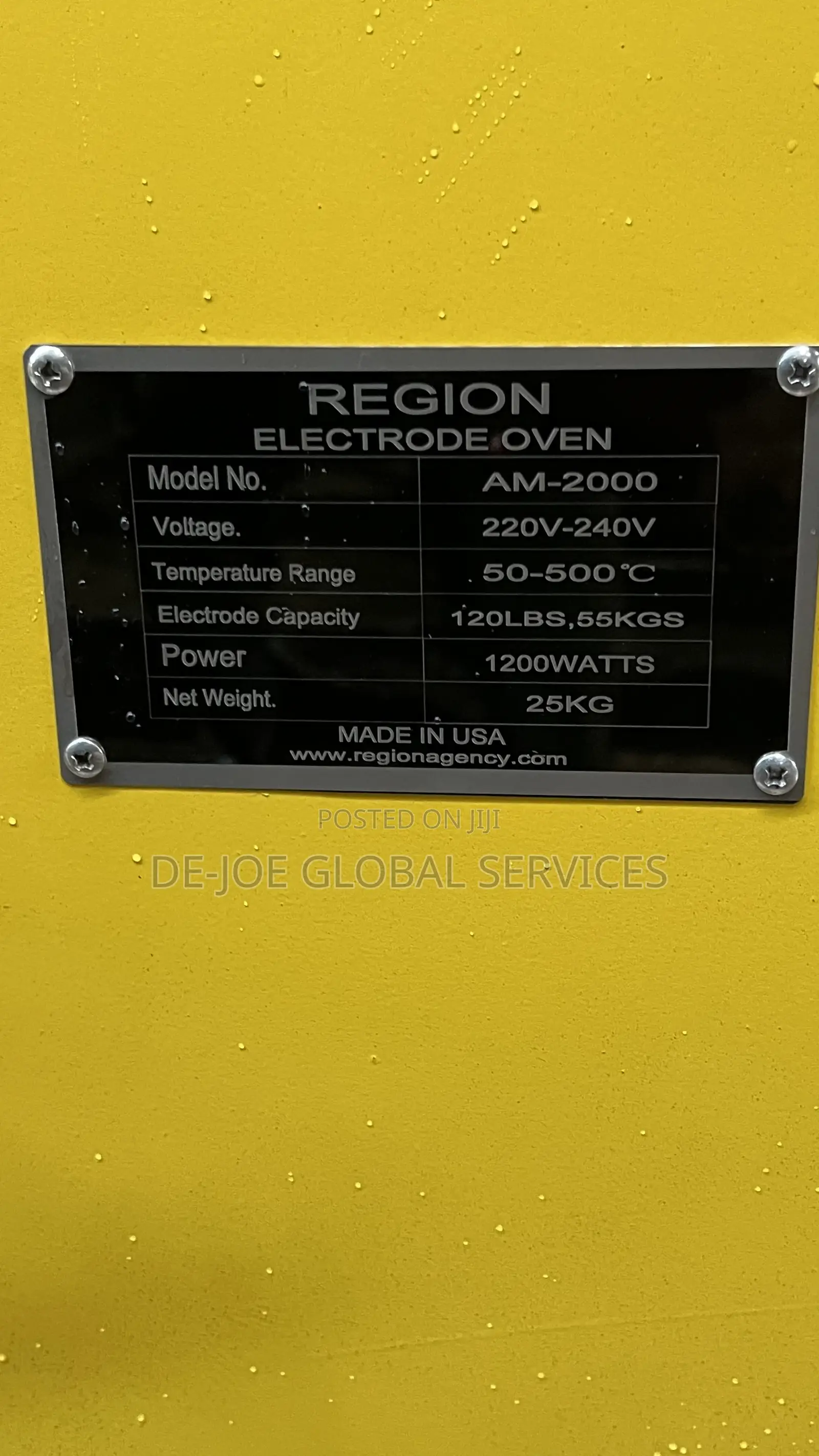 Industrial Electrode Oven