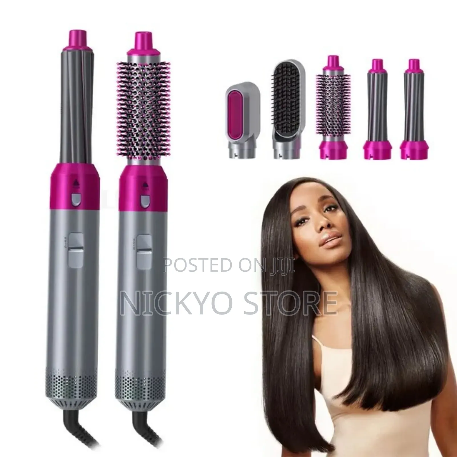 5in1 Hair Dryer Hot Air Brush Styler