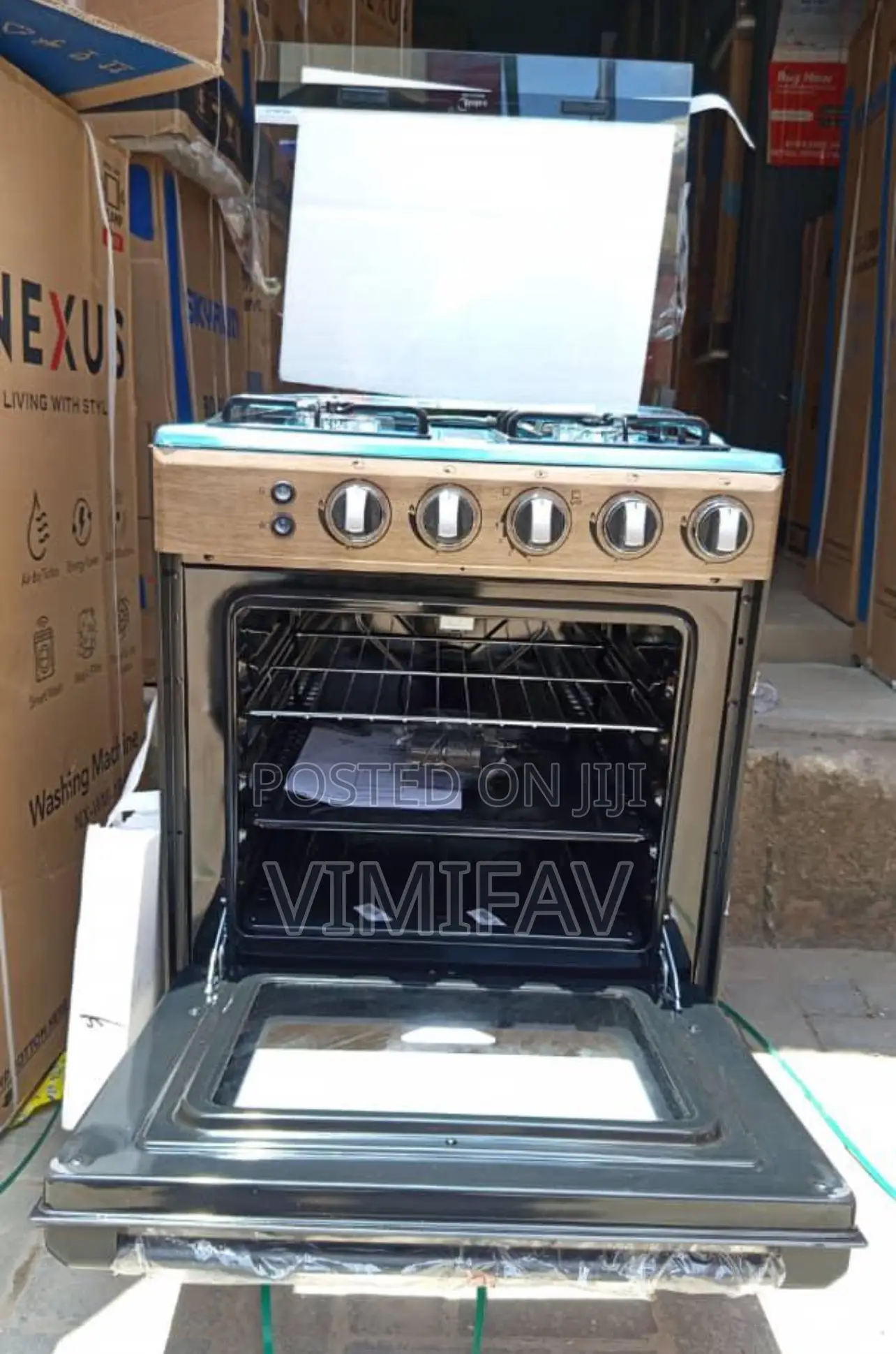 Midea 60/60 Gas Cooker With Oven
