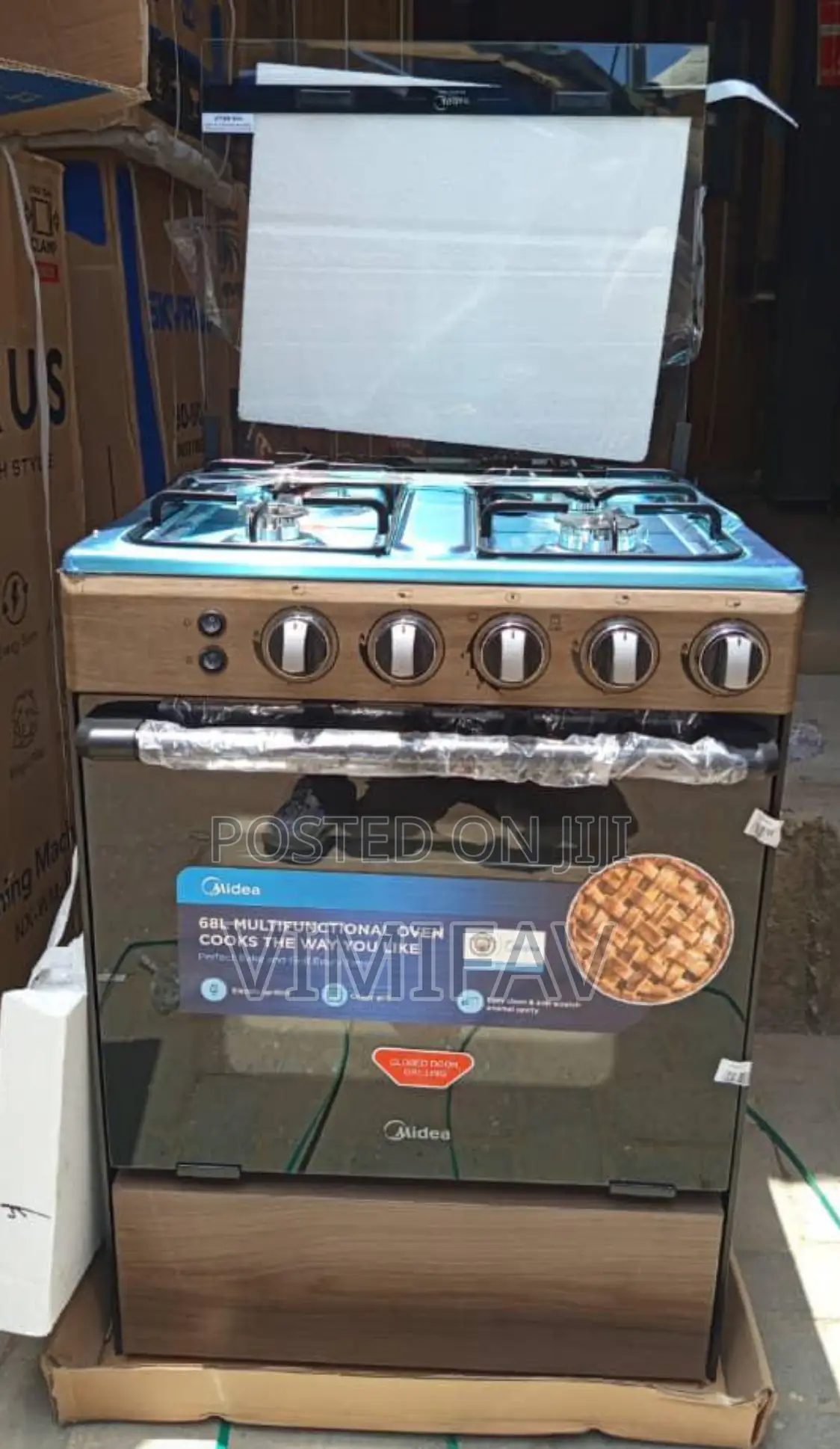 Midea 60/60 Gas Cooker With Oven