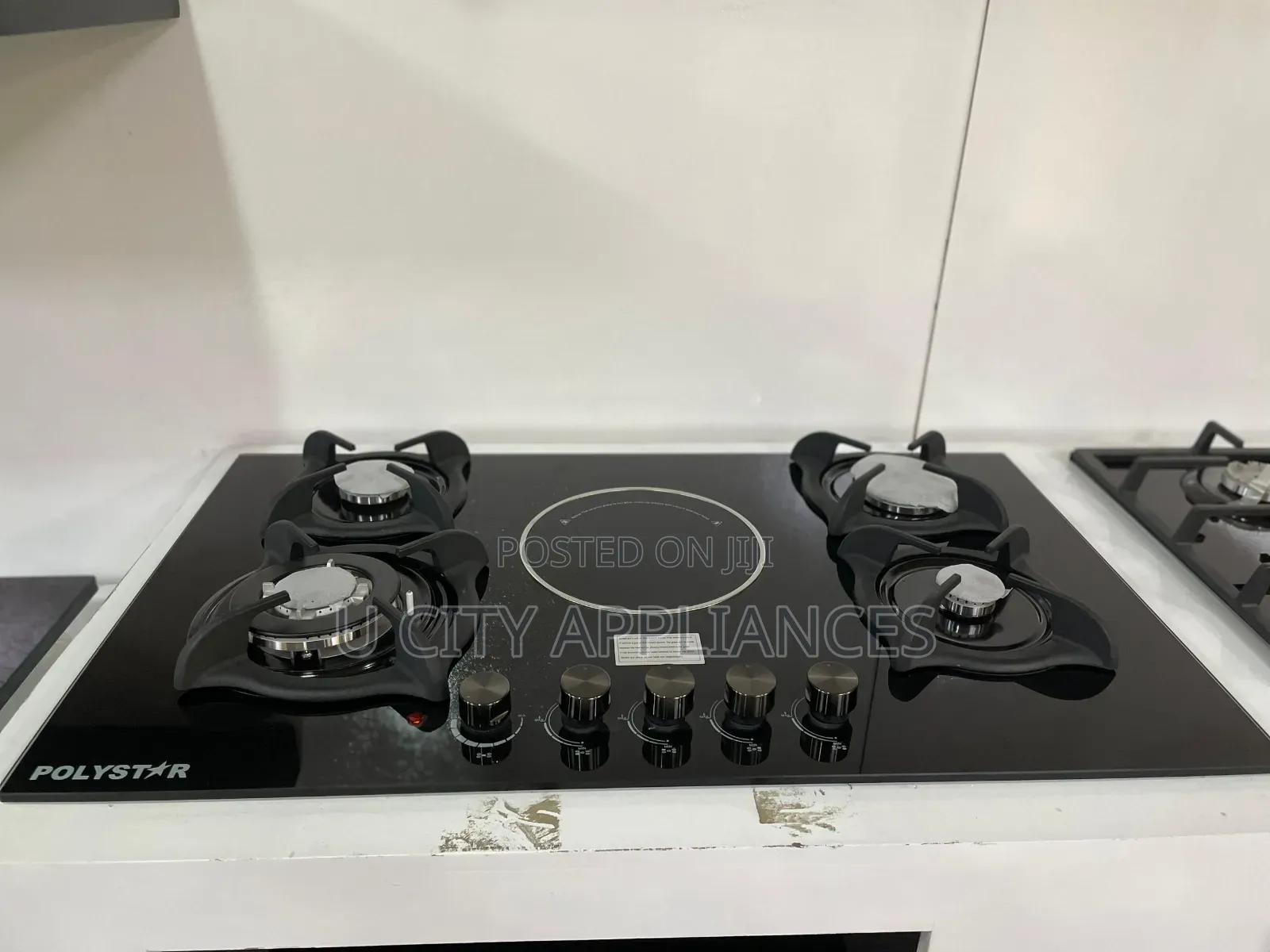 5in1 Polestar Inbuilt Cooker ,4gas With 1 Electric Cooker
