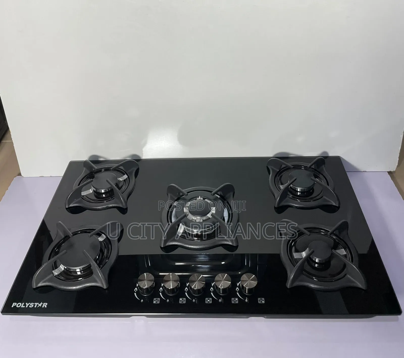 5in1 Polestar Inbuilt Cooker ,4gas With 1 Electric Cooker