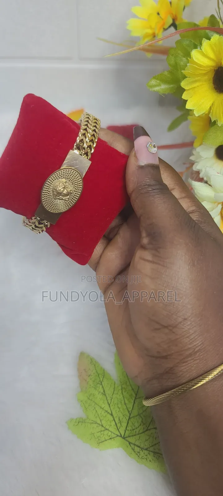 Versace Chain Magnetic Hand Bracelet