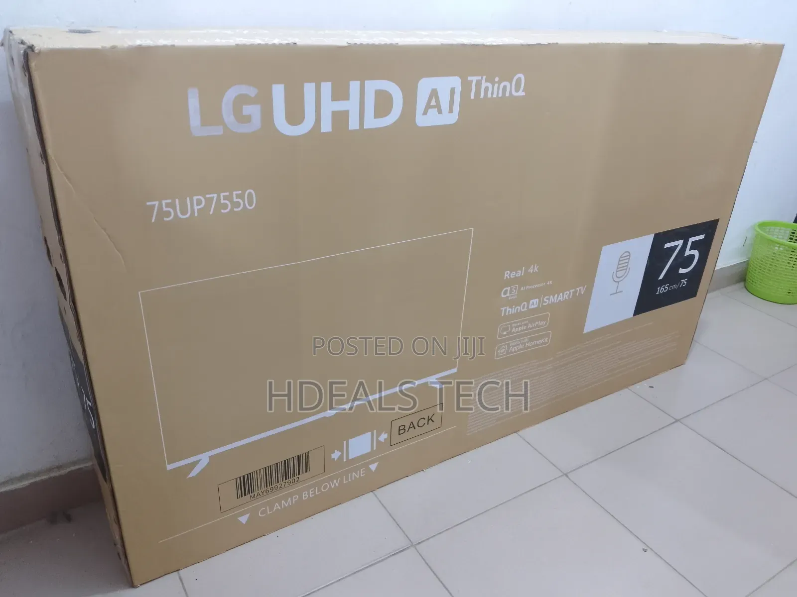 Ultra High Defintion Real 75 Inches Smart Tv