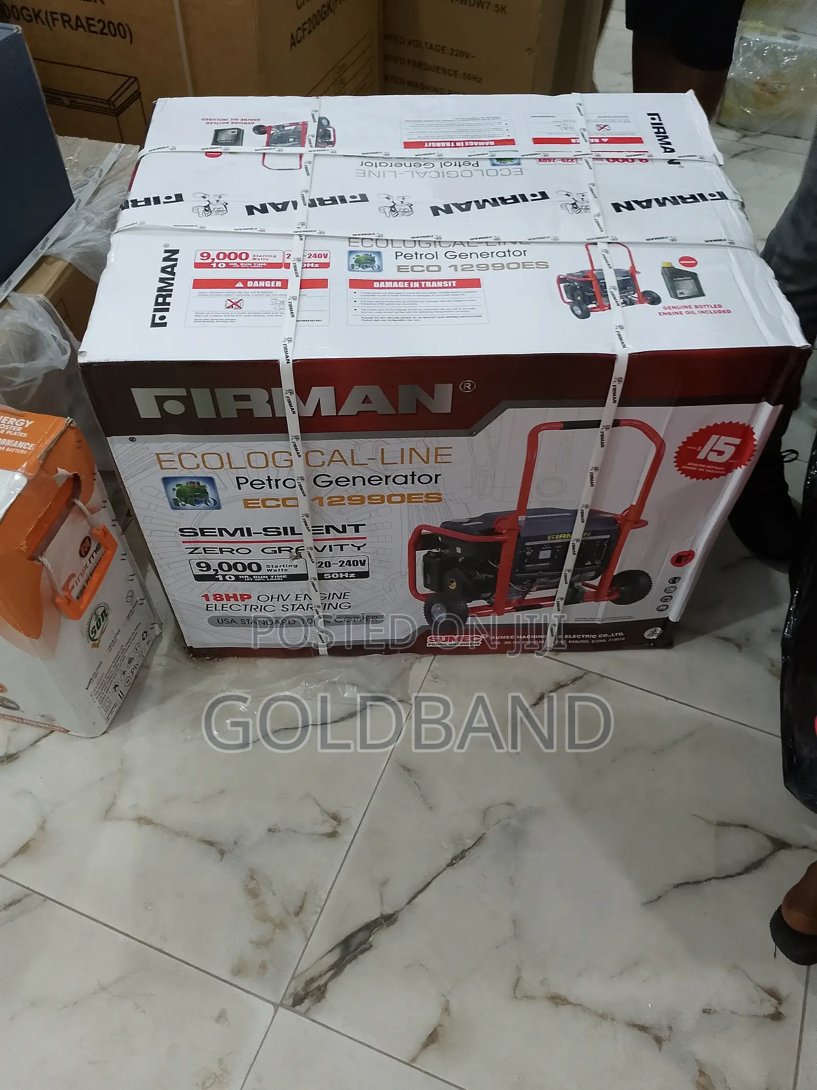 Low Fuel Consumption Firman Sumec Generator Eco-12990es