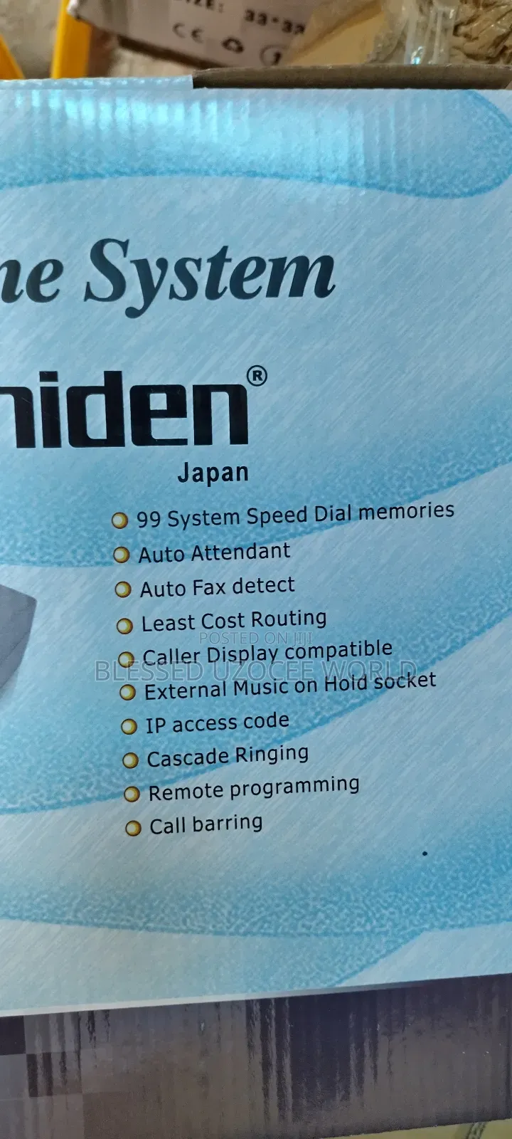 Uniden 16port PABX Telephone System for Landline,Table Phone