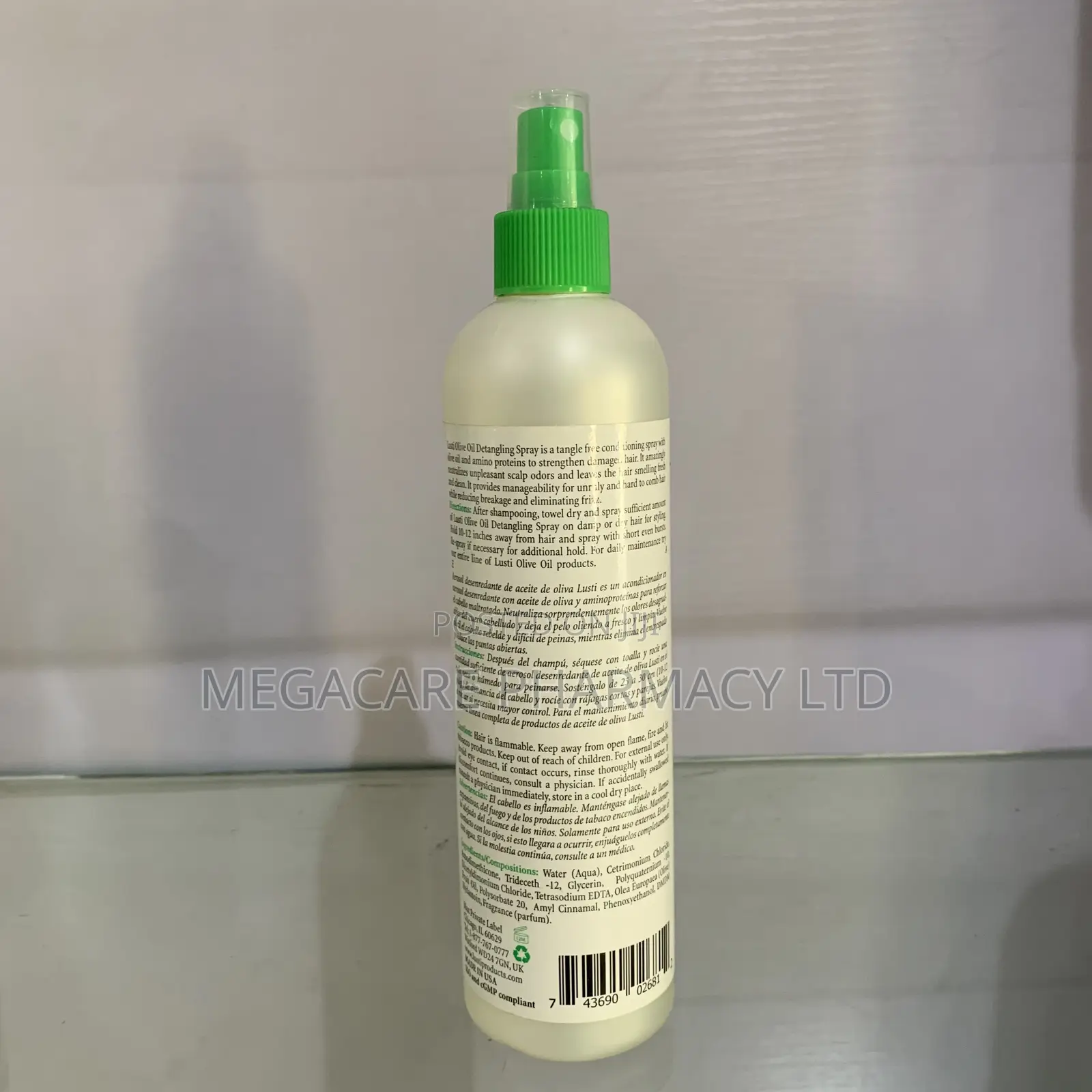 Lusti Olive Oil Detangling Spray