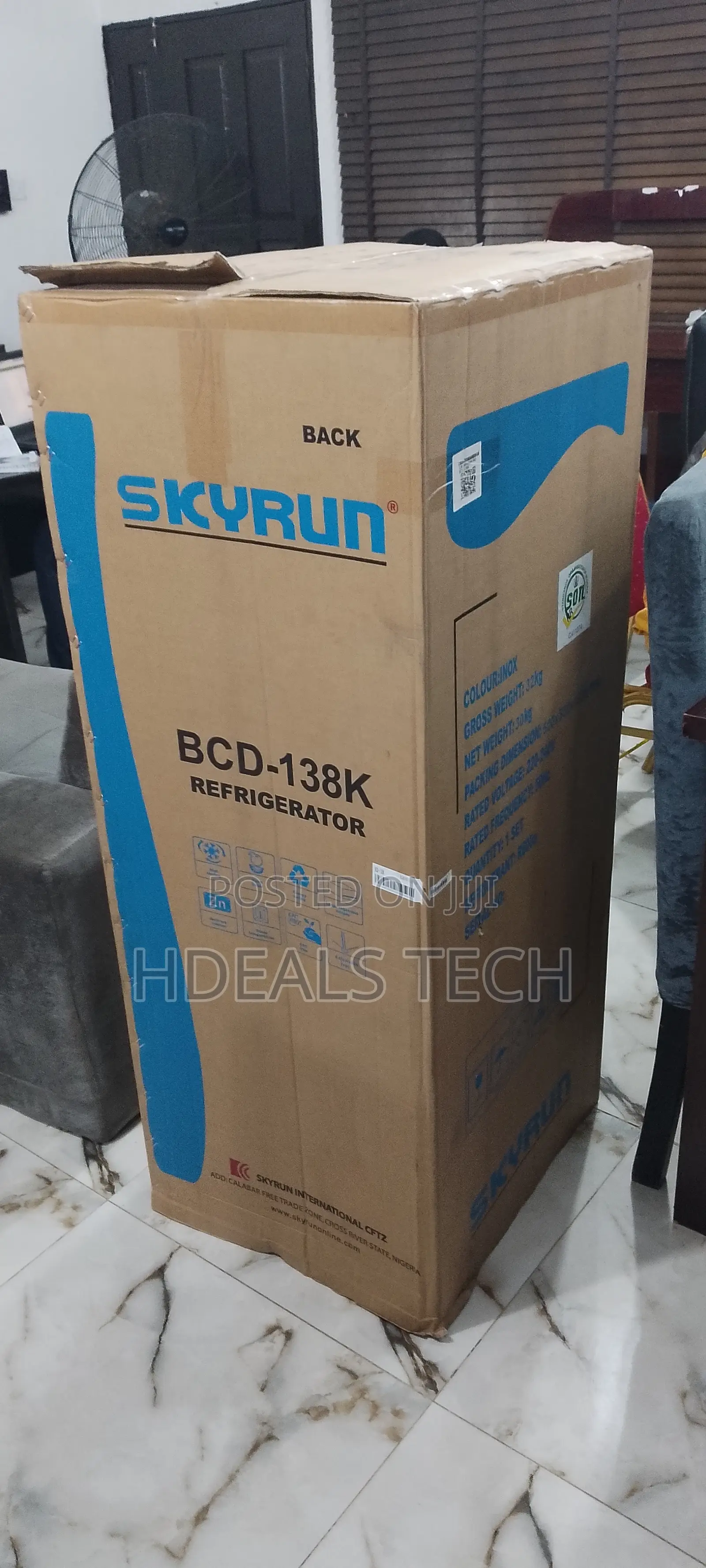 Admirable SKYRUN Double Door Refrigerator