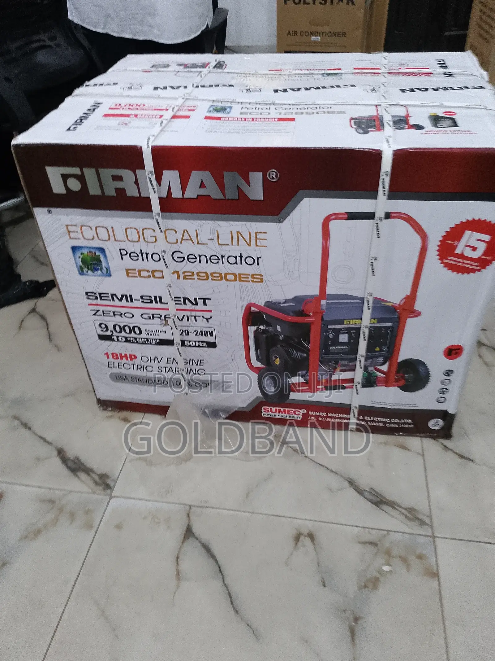 Environmental Friendly Firman Sumec Generator Eco-12990es