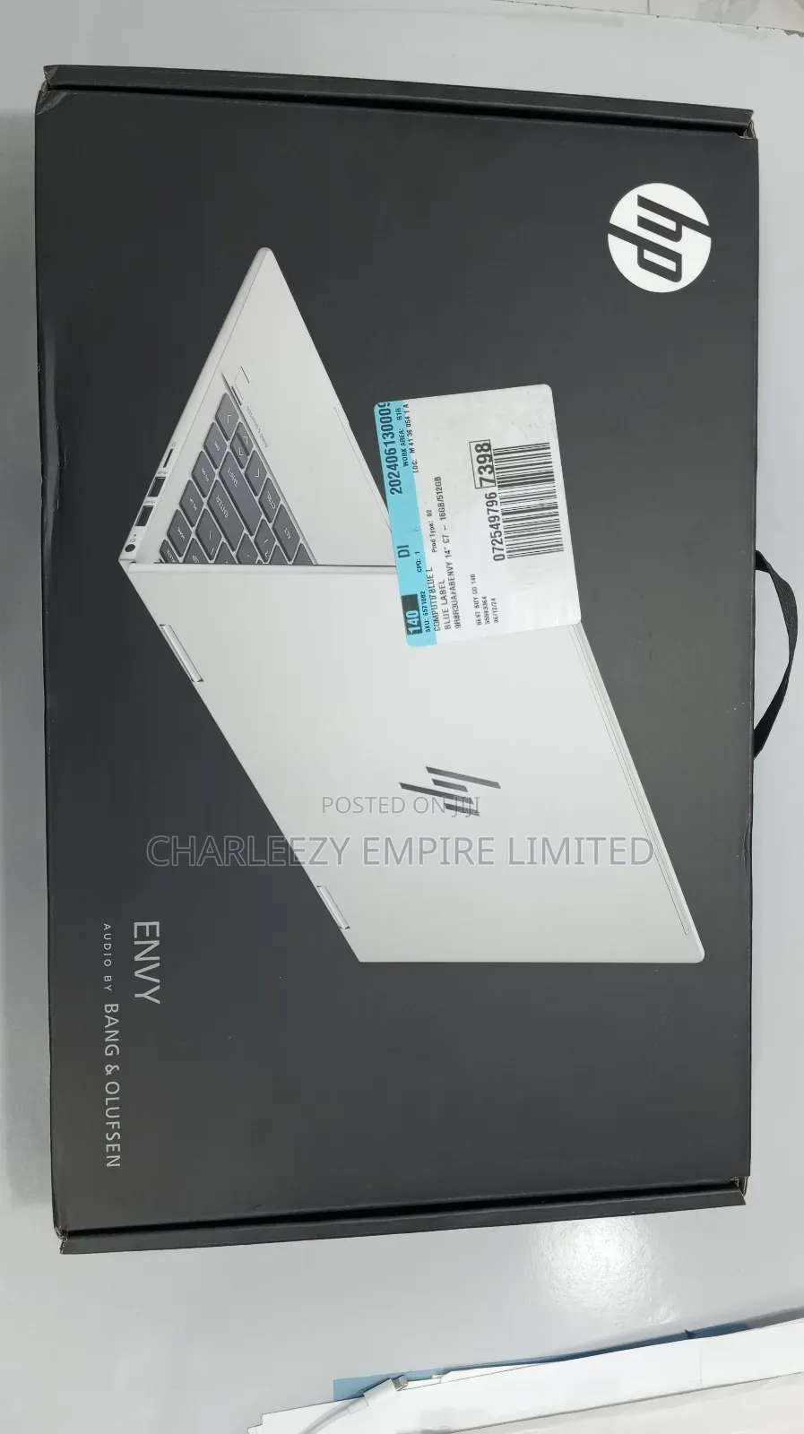 New Laptop HP Envy X360 16GB Intel Core I7 SSD 512GB