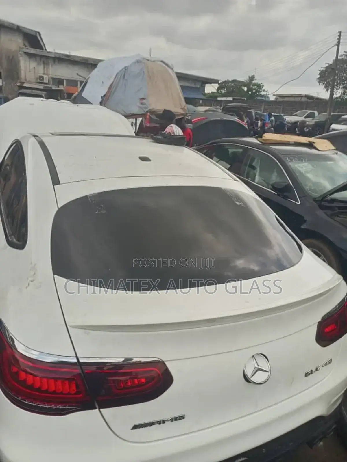 Mercedes Glc300 Coupe 2018 Back Windscreen Glass Available